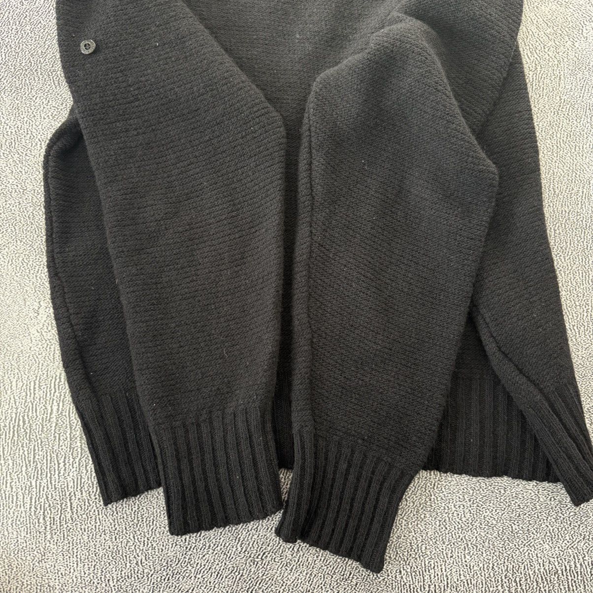 Stone Island Stone Island Vintage Wool Sweater AW01 Knit L Black Size US L / EU 52-54 / 3 - 12 Thumbnail