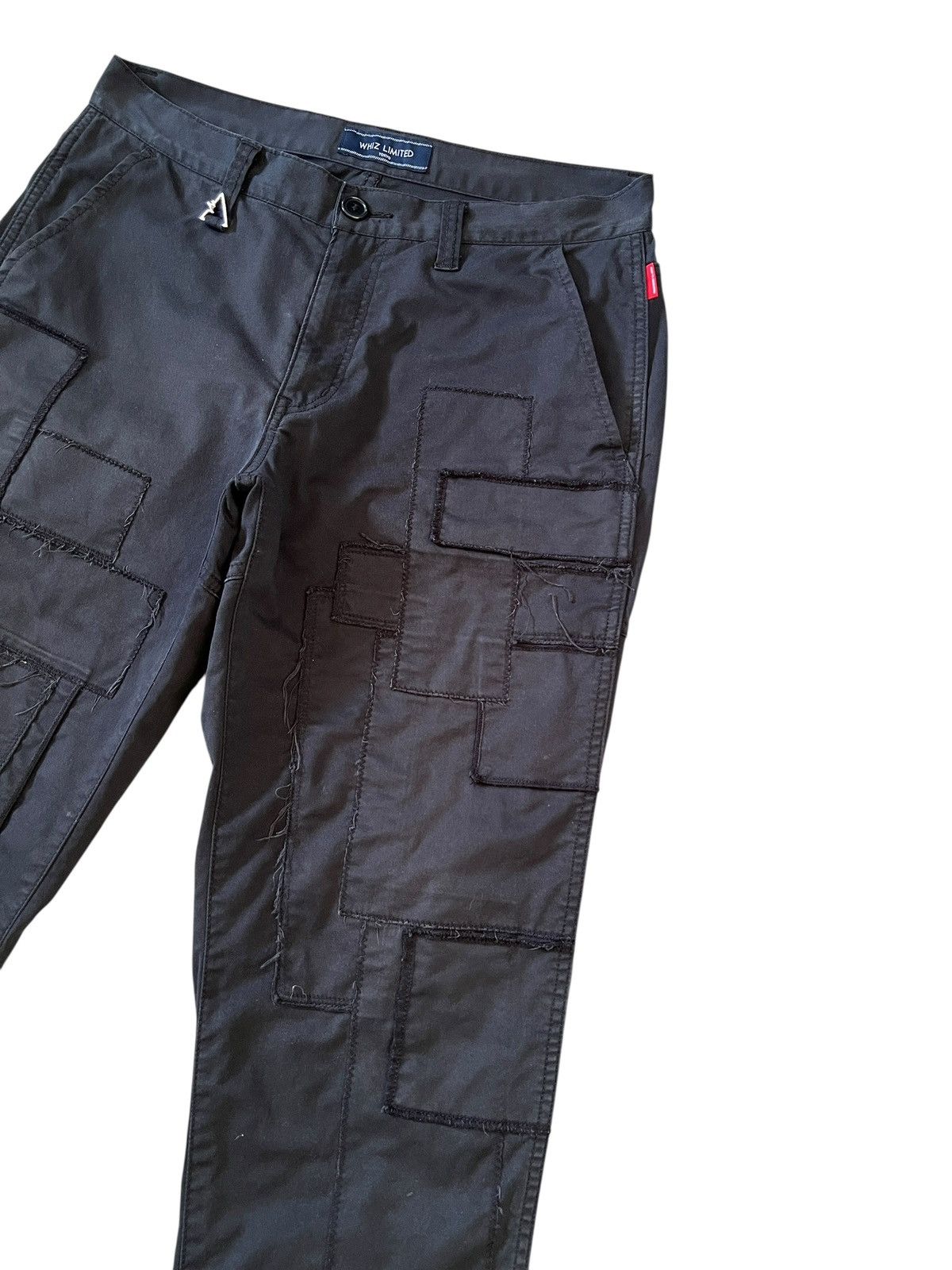 Japanese Brand × WHIZ LIMITED AW14 Whiz Limited Patchwork Cropped Trousers Undercover Size US 33 - 5 Thumbnail