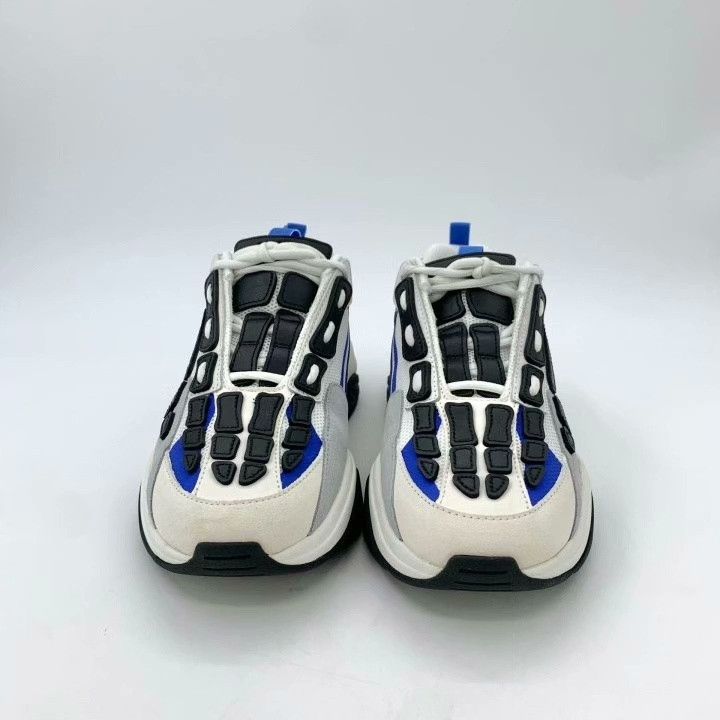 Amiri Amiri Color-Blocked Round-Toe Platform Sneakers Size US 8 / EU 41 - 3 Thumbnail