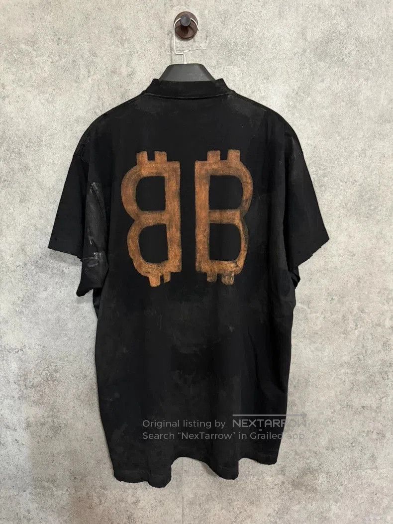 Balenciaga Balenciaga Bitcoin BB Short Sleeve. Size US S / EU 44-46 / 1 - 6 Thumbnail