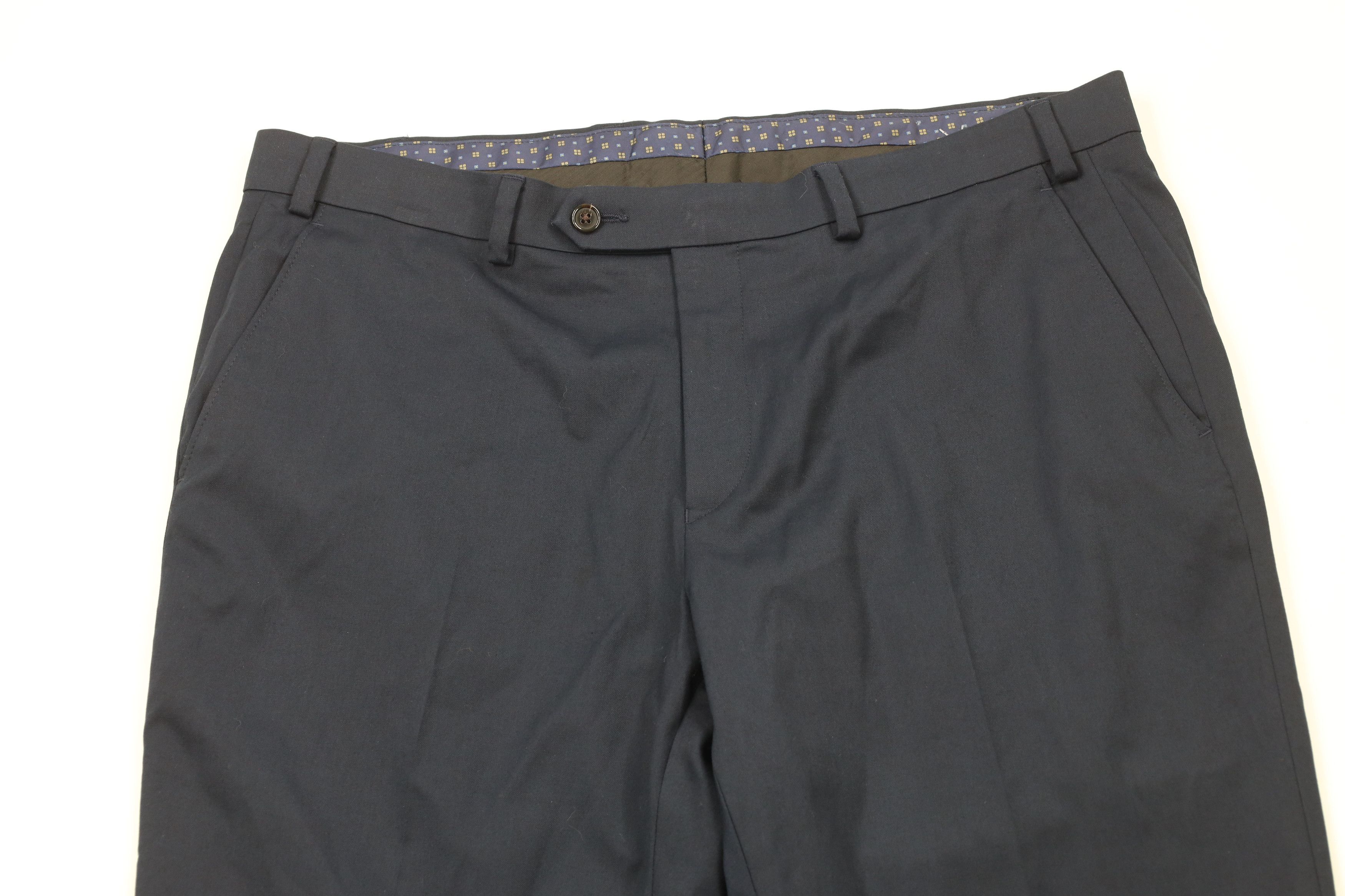 Ralph Lauren × Vintage Vintage Ralph Lauren Stretch Flat Front Chino Pants Blue Size US 36 / EU 52 - 2 Thumbnail