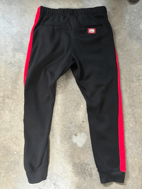 Ecko Unltd. Ecko Unltd. Men's Black and Red Joggers-tracksuits Size US 36 / EU 52 - 2 Thumbnail