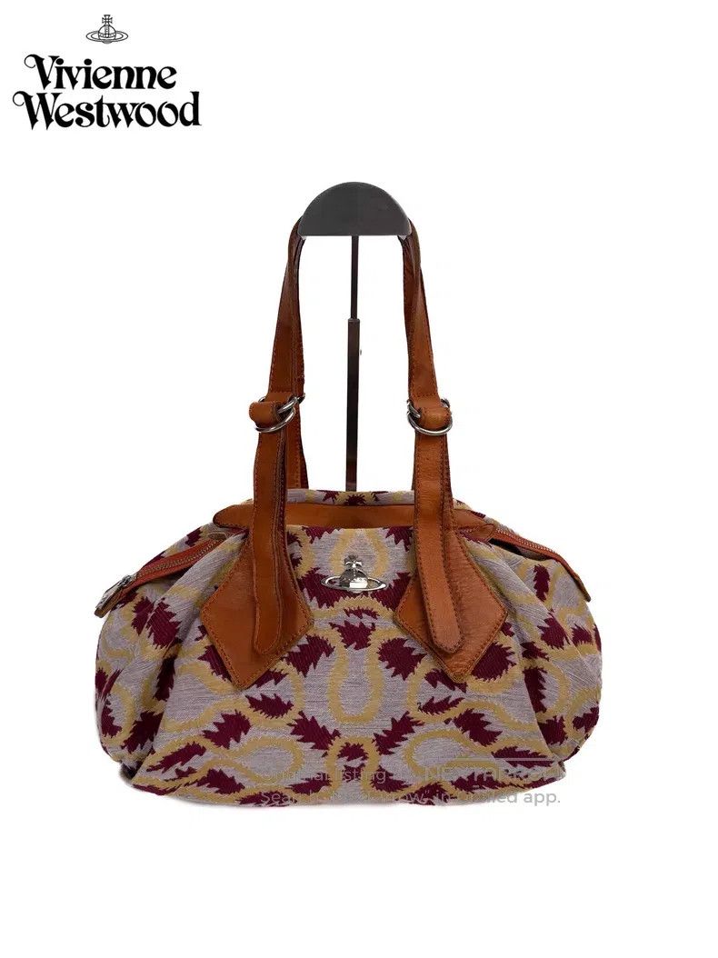 Vivienne Westwood Vivienne Westwood size OS Classic Pirate Pattern Bowling Ba Size ONE SIZE - 1 Thumbnail