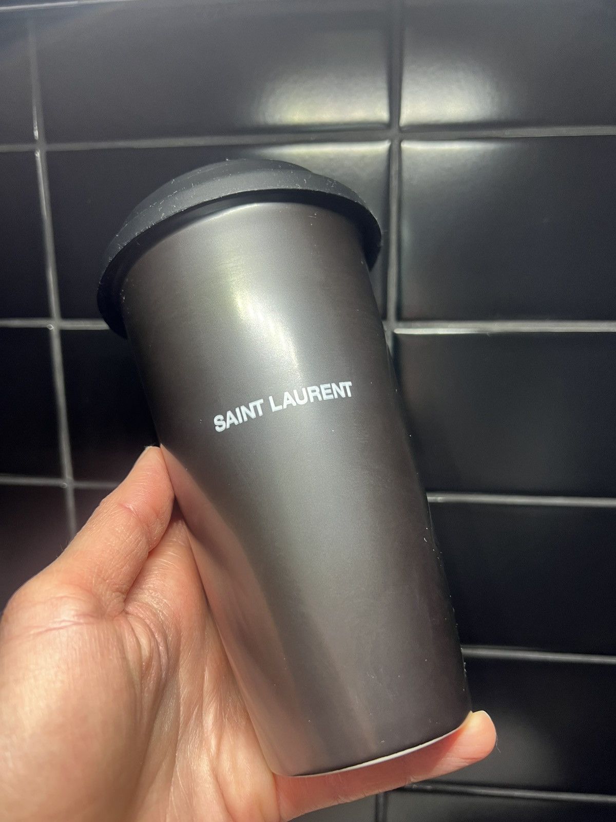 Saint Laurent Paris Ceramic Coffee Cup Mug To Go Size ONE SIZE - 1 Thumbnail