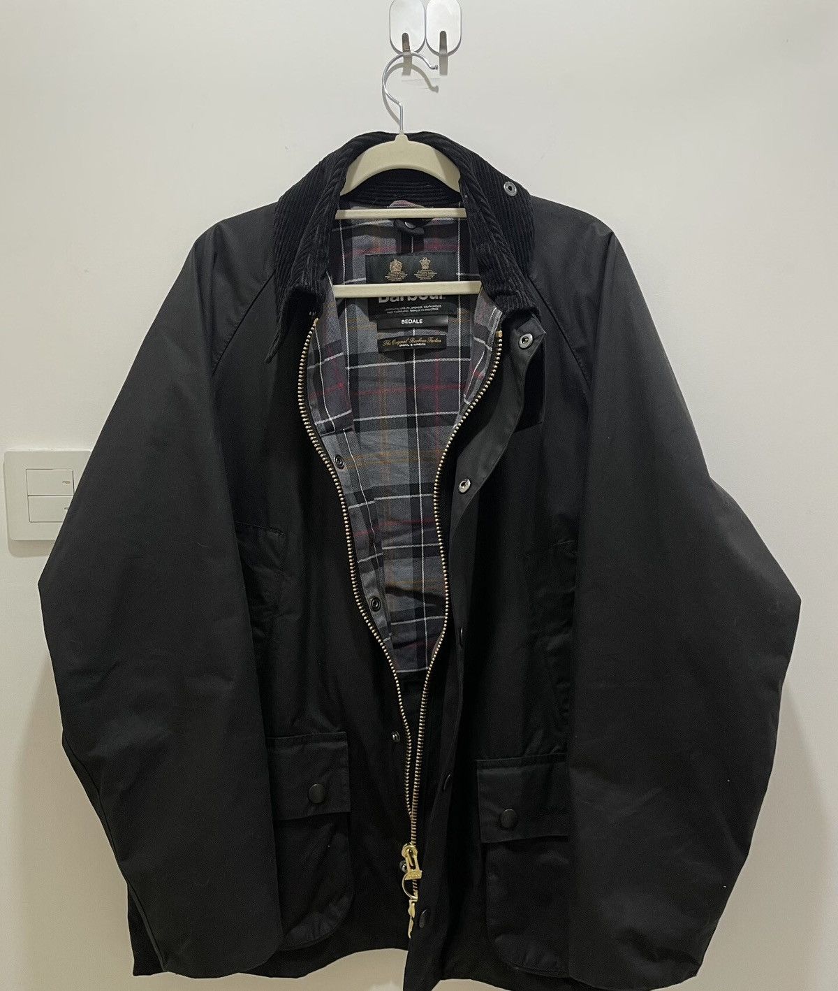 Barbour Barbour Bedale Black Waxed Jacket Size US M / EU 48-50 / 2 - 2 Thumbnail