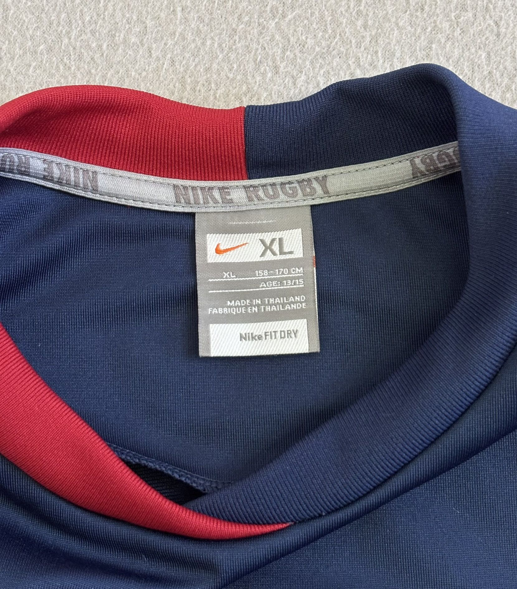 Nike Longsleeve Nike Rugby Y2K Small Size US S / EU 44-46 / 1 - 12 Thumbnail