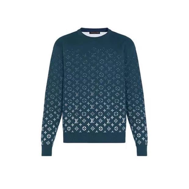 Louis Vuitton Louis Vuitton Gradient full logo sweater Size US XL / EU 56 / 4 - 1 Thumbnail