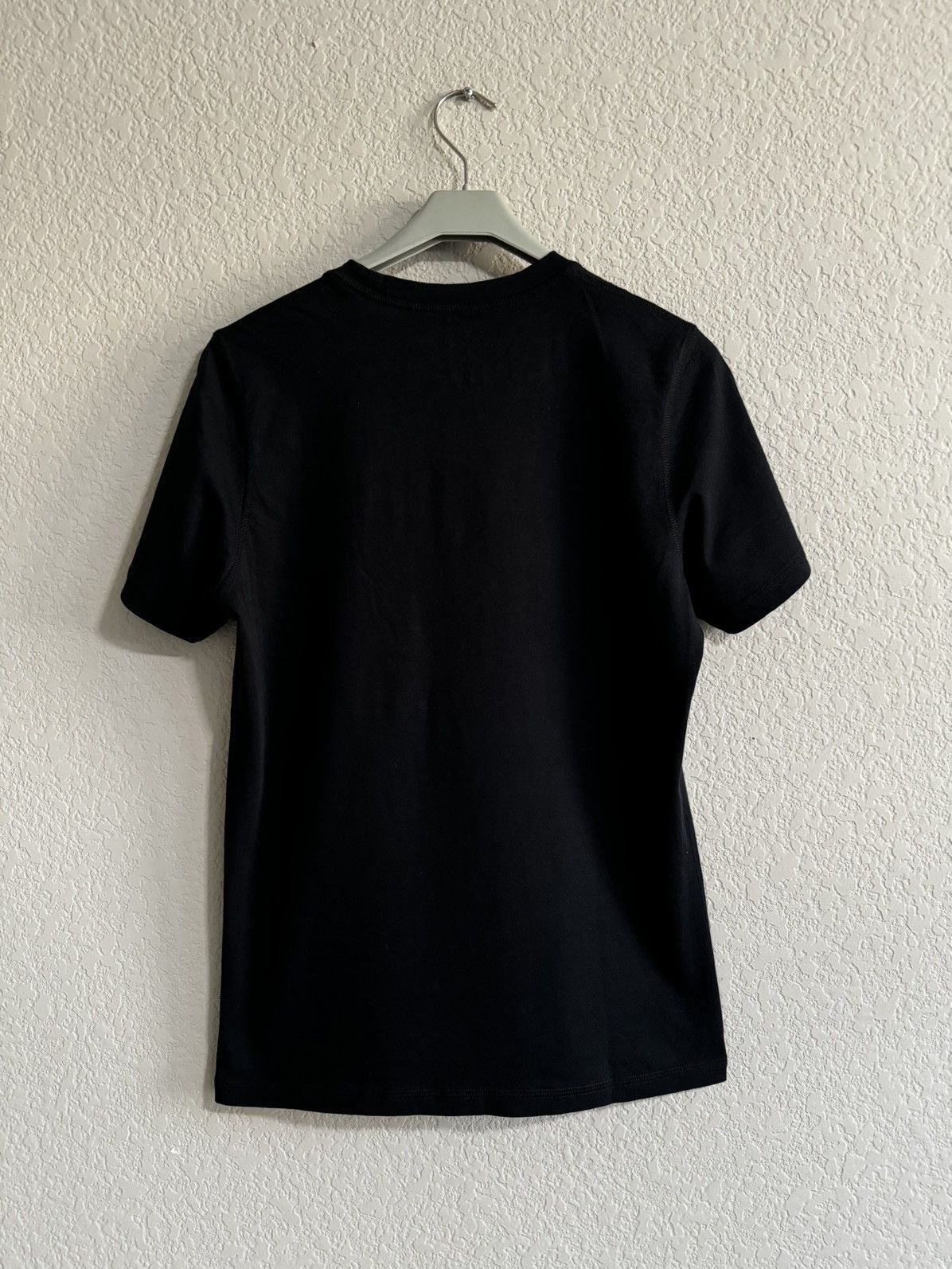 Kris Van Assche Krisvanassche Black Tee w/ Sewn Appliqué Pieces Size S / US 4 / IT 40 - 4 Thumbnail