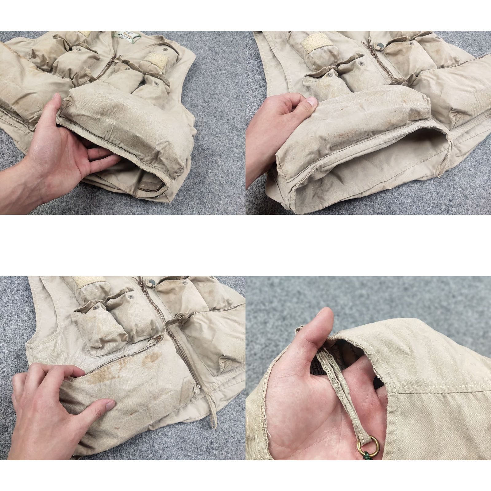 Vintage VINTAGE Masland Tac-L-Pac Fly Hunting Fishing Pockets Vest Shirt Beige 1940s M Gentlemen Outdoors Mens Size US M / EU 48-50 / 2 - 9 Thumbnail
