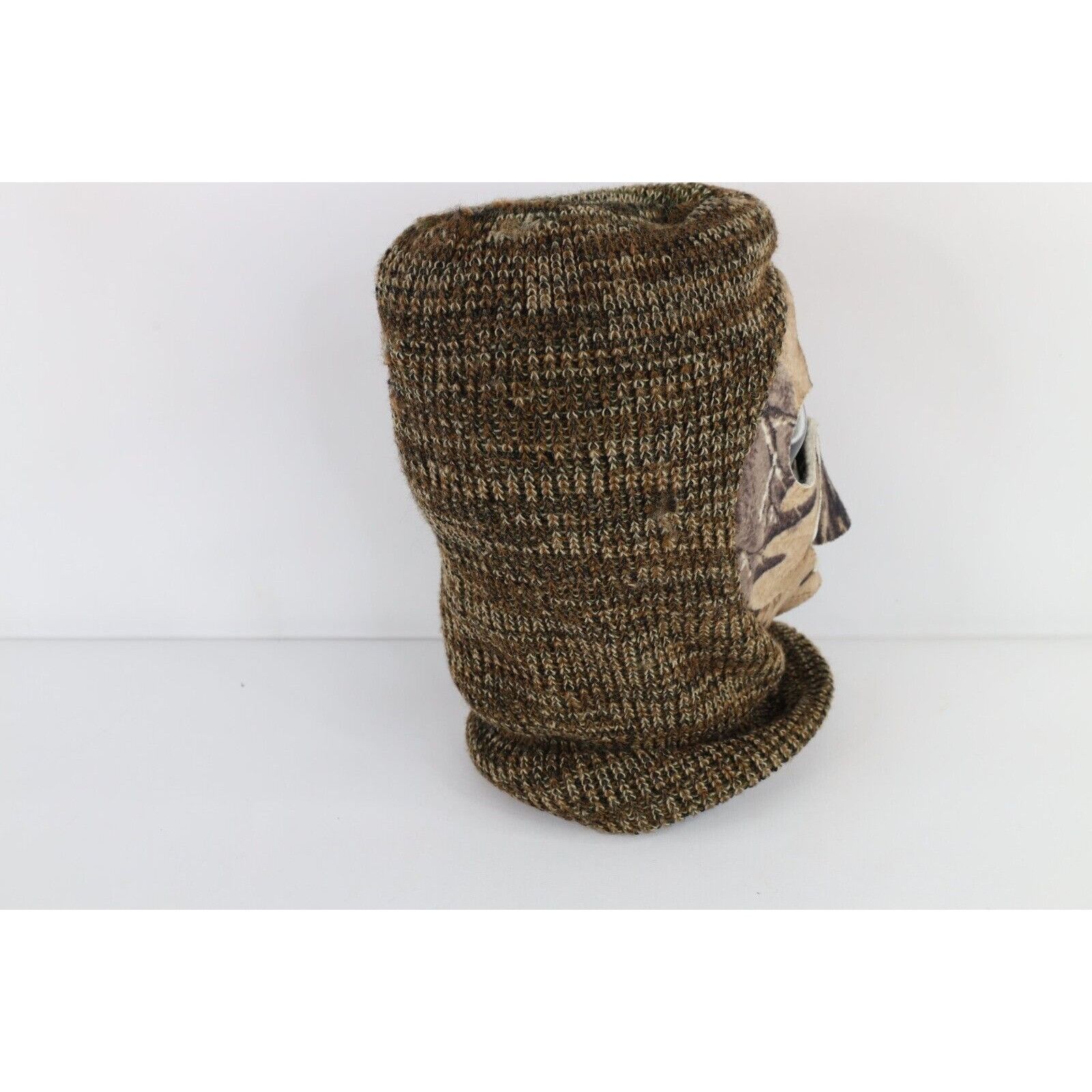Vintage Vintage 90s Streetwear Camouflage Full Face Winter Beanie Size ONE SIZE - 6 Thumbnail