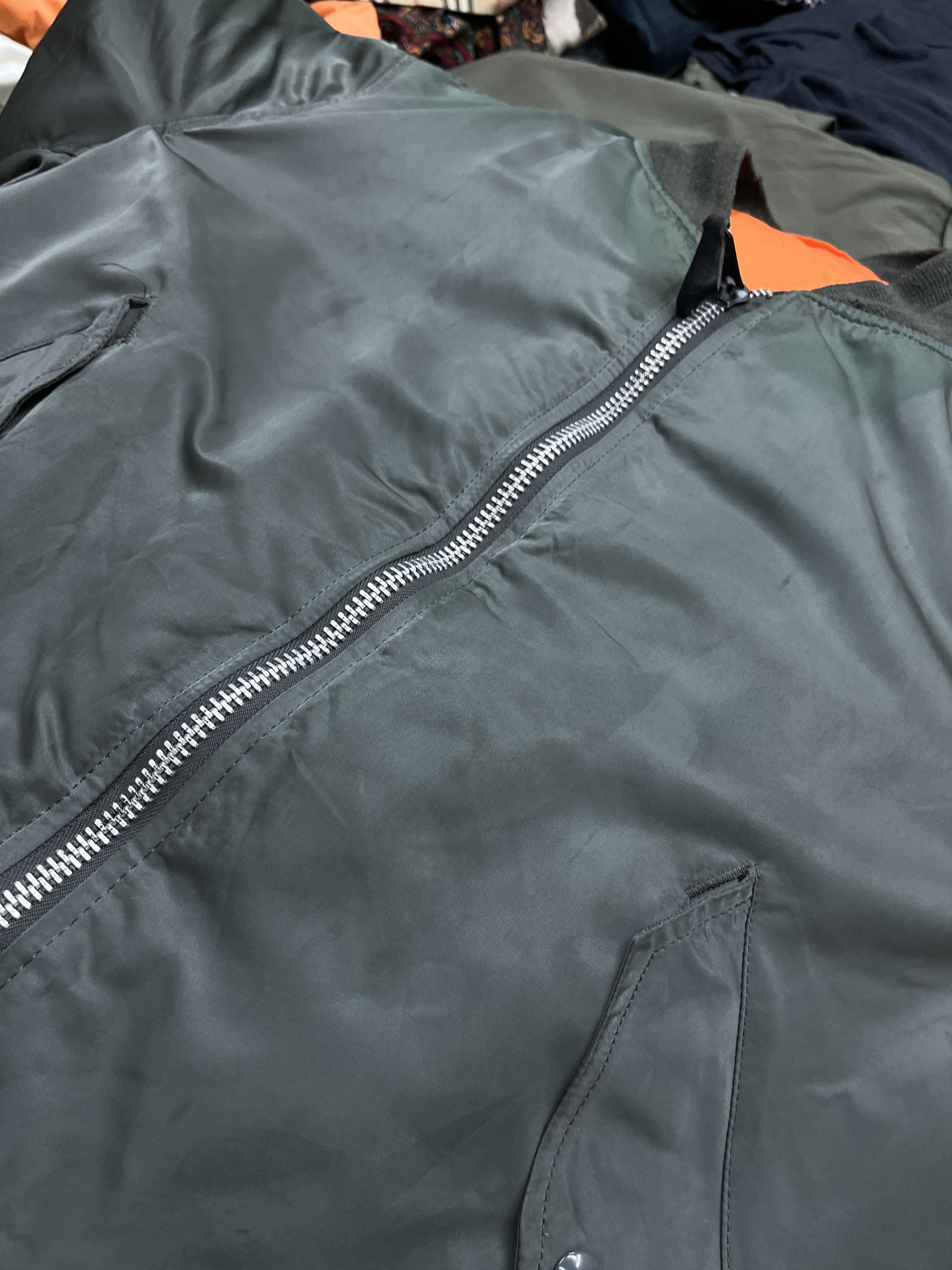Alpha Industries 🔥🔥🔥STEALS VTG ALPHA INDUSTRIES MA1 BOMBER JACKET Size US L / EU 52-54 / 3 - 18 Thumbnail