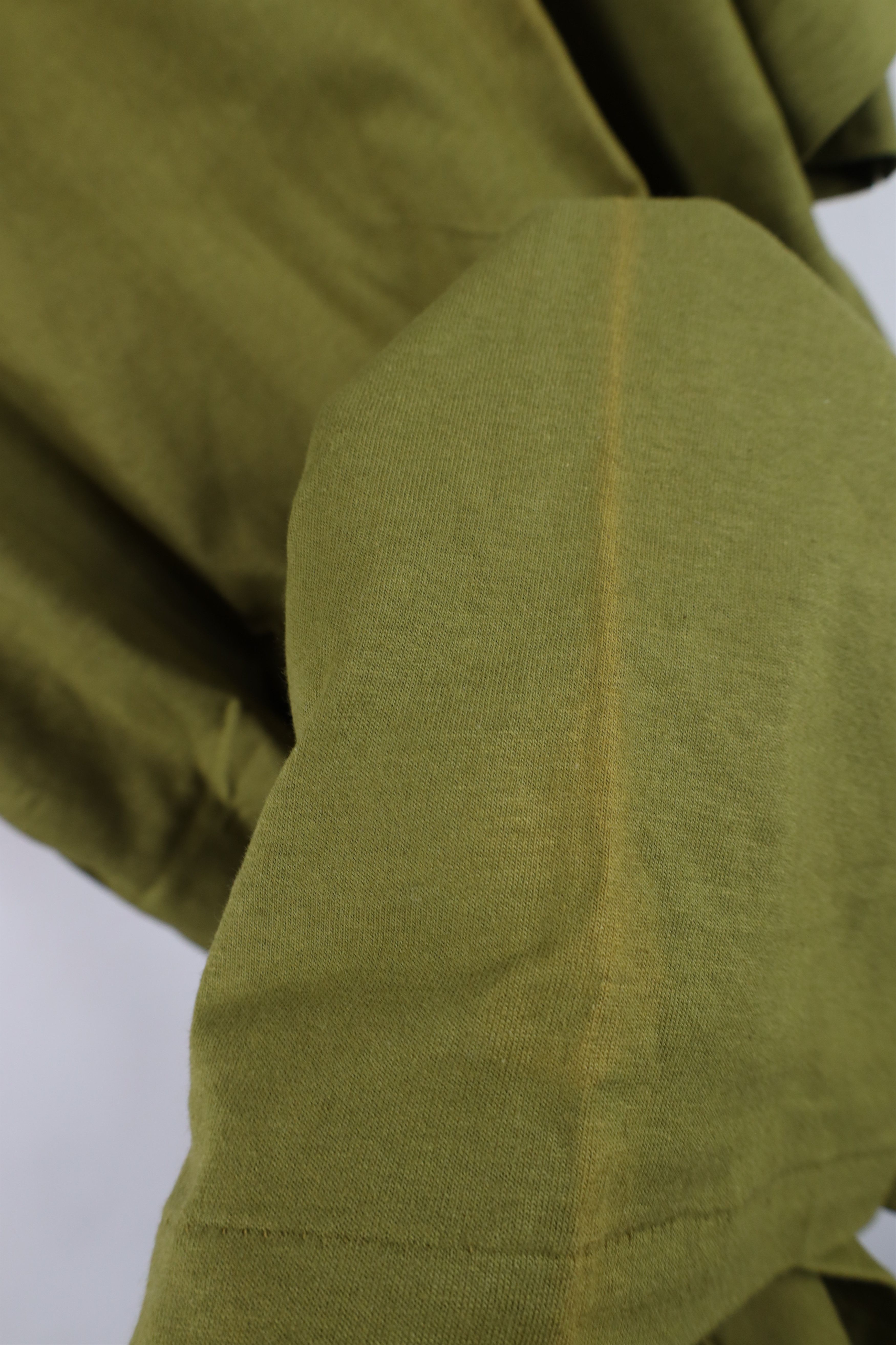 Vintage Vintage 90s Streetwear Blank Short Sleeve T-Shirt Green USA Size US XXL / EU 58 / 5 - 5 Thumbnail