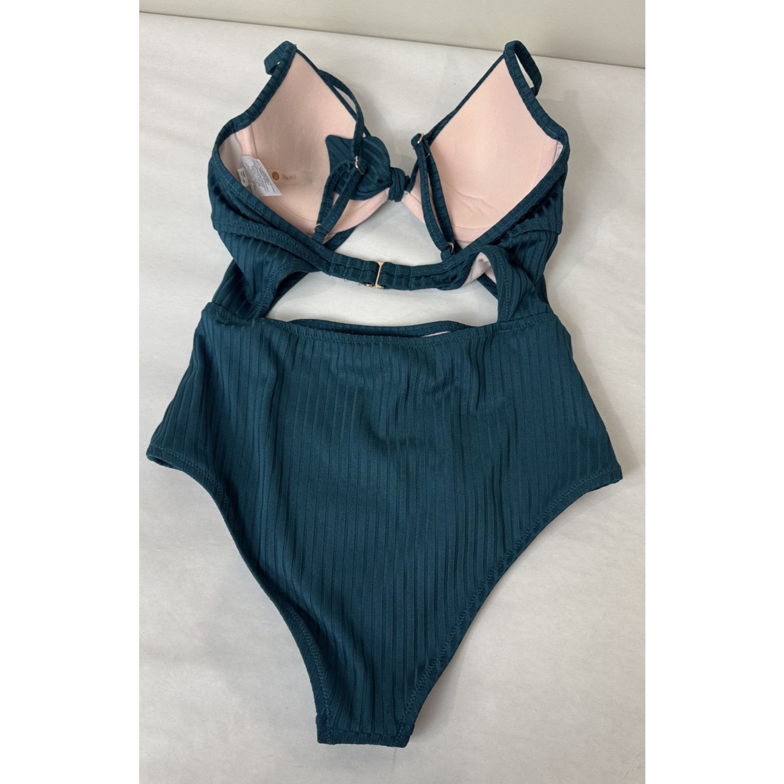 Other Shade & Shore One Piece Swimsuit Cutout Push Up Padded 32A Size ONE SIZE - 2 Thumbnail