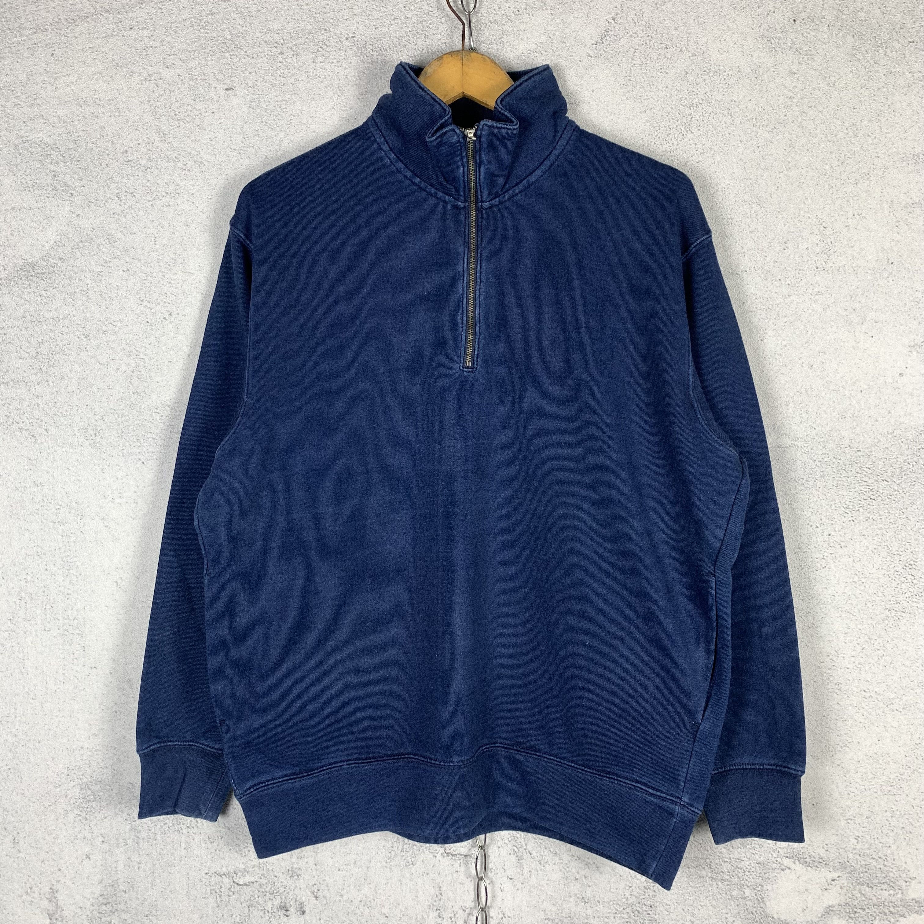 Uniqlo Uniqlo Halfzip Sweatshirt Crewneck Size US L / EU 52-54 / 3 - 1 Thumbnail