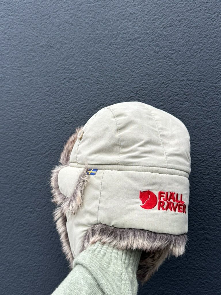 Fjallraven × Vintage Fjallraven Ushanka Hat Vintage Beige Size ONE SIZE - 1 Thumbnail