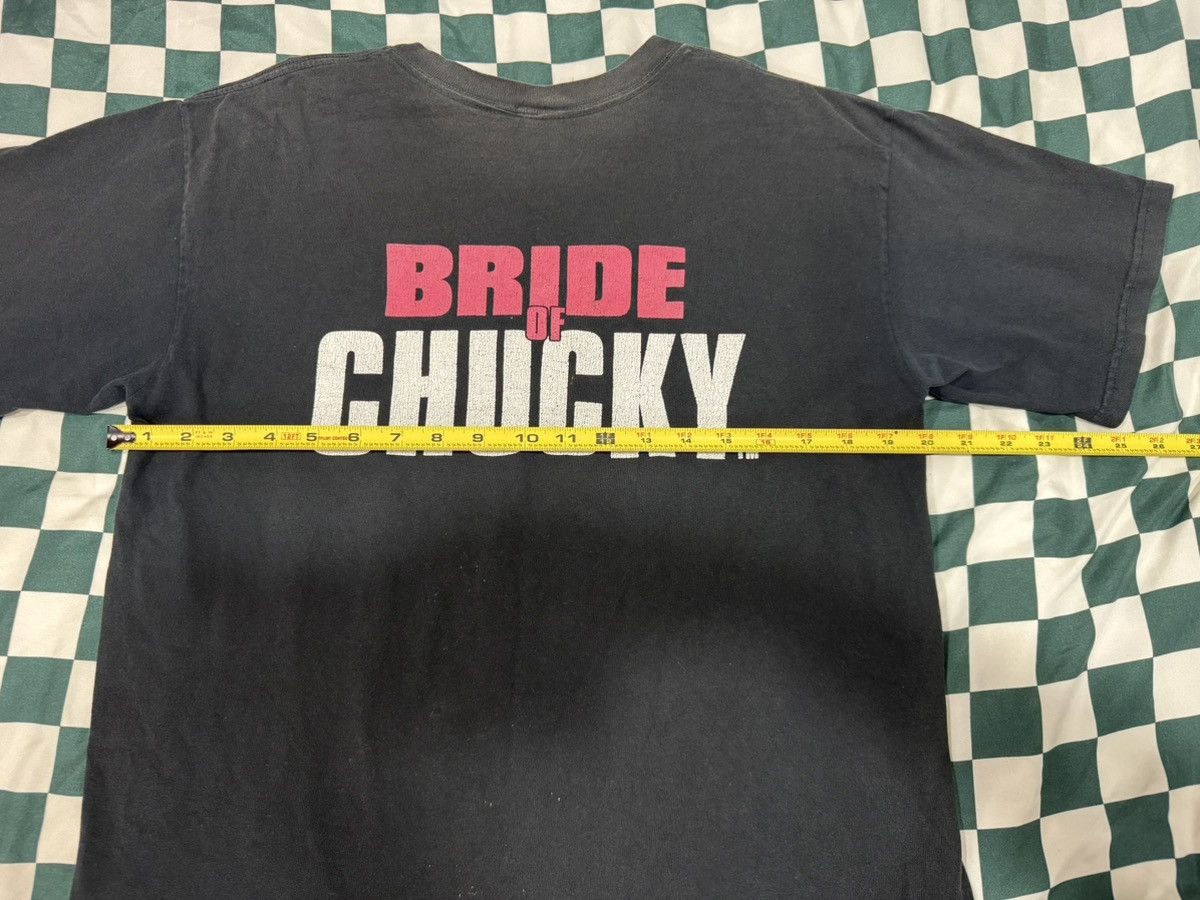 Vintage Vintage 1998 Bride of Chucky movie promo shirt Size US L / EU 52-54 / 3 - 5 Thumbnail