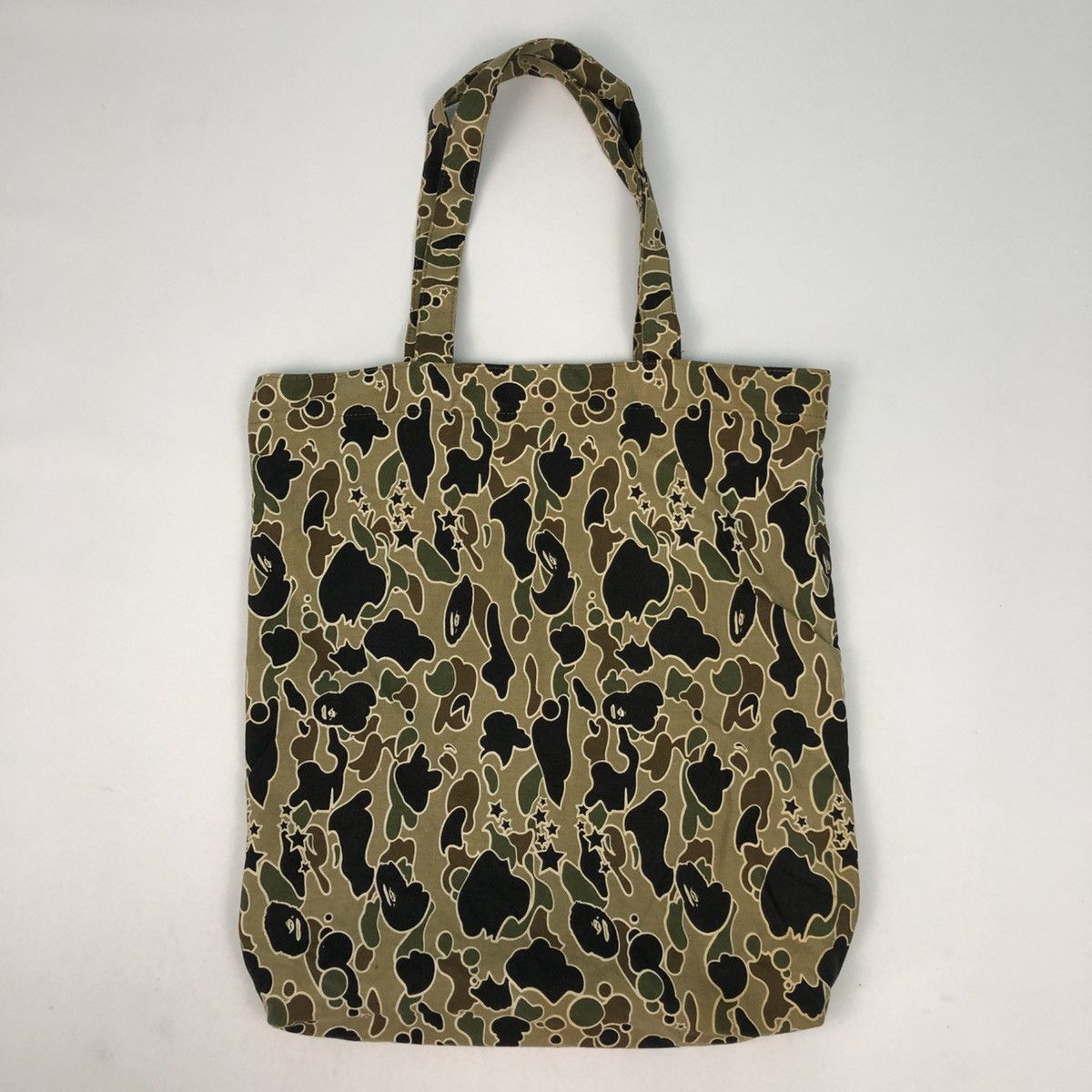 Bape A BATHING APE CAMO CANVAS TOTE BAG Size ONE SIZE - 2 Thumbnail