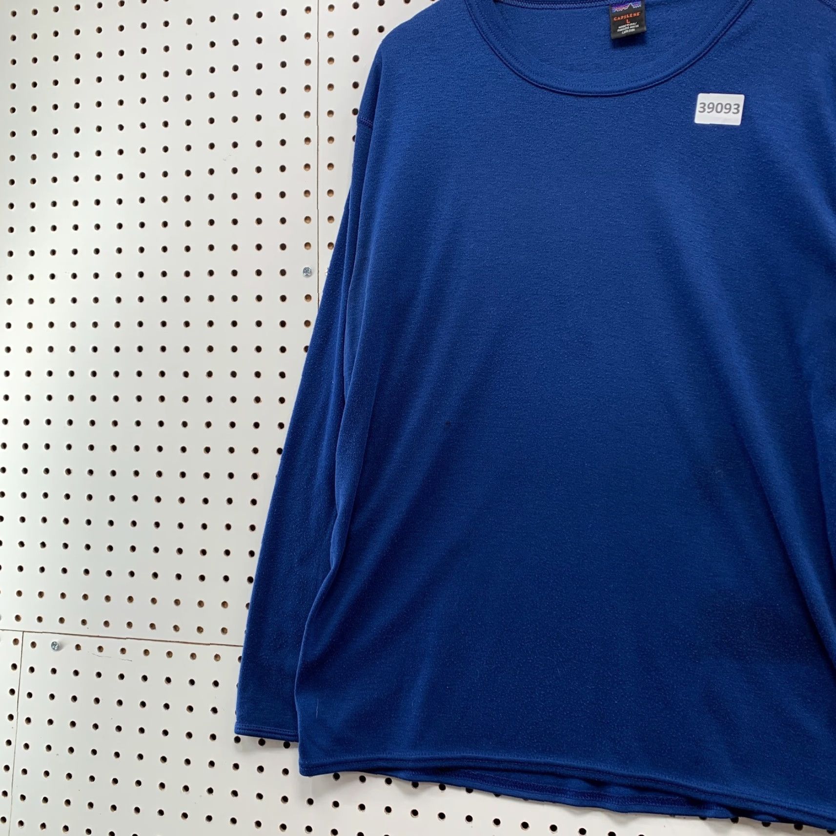 Patagonia VINTAGE Patagonia Capilene Baselayer Shirt Mens L Blue Long Sleeve USA 22.5x28.5 Size US L / EU 52-54 / 3 - 3 Thumbnail