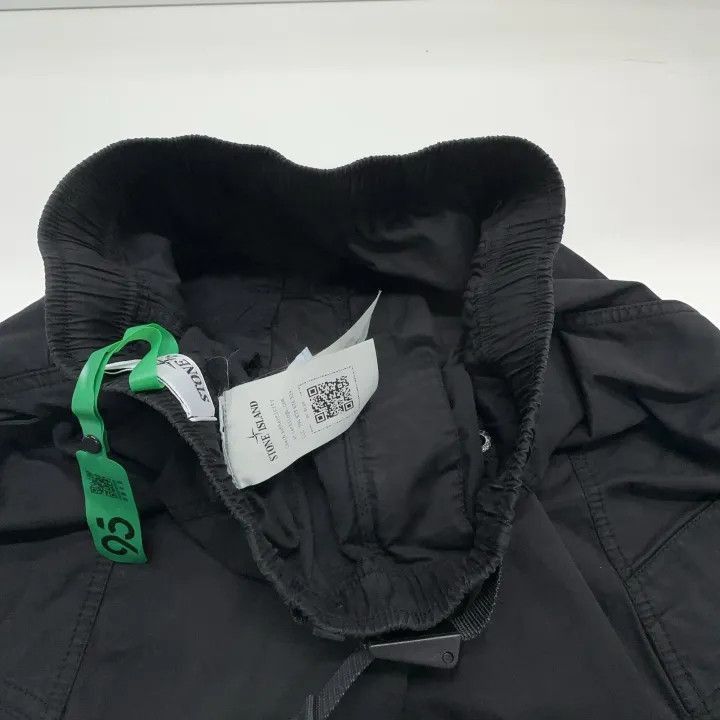 Stone Island Stone Island Black Loose Pocket Cargo Pants Size US 32 / EU 48 - 6 Thumbnail