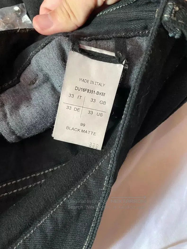 Rick Owens Rick Owens Black Waxed Casual Pants. Size US 33 - 6 Thumbnail
