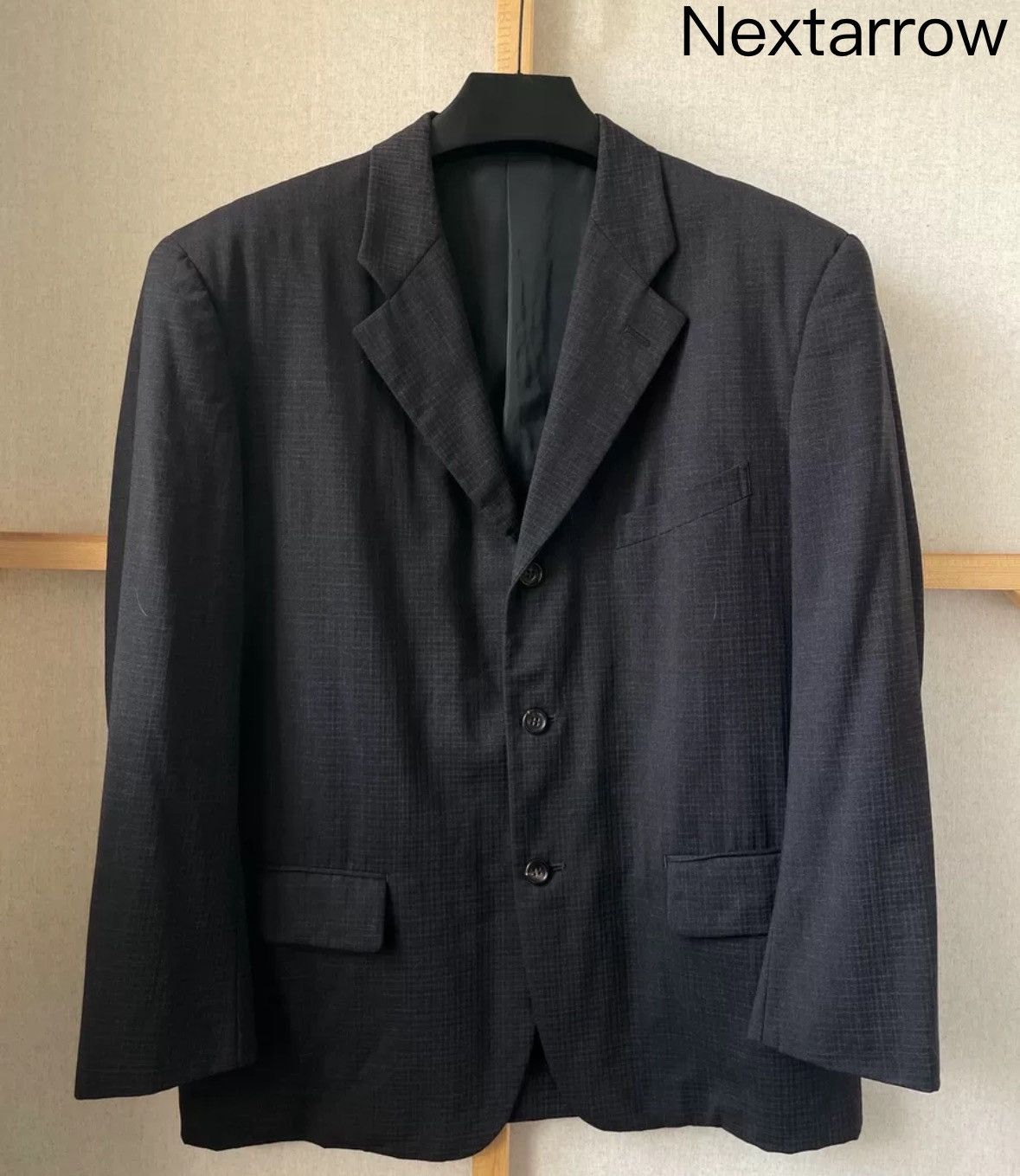 Comme des Garcons Wool plaid suit jacket 2412-Nextarrow Size US M / EU 48-50 / 2 - 1 Thumbnail