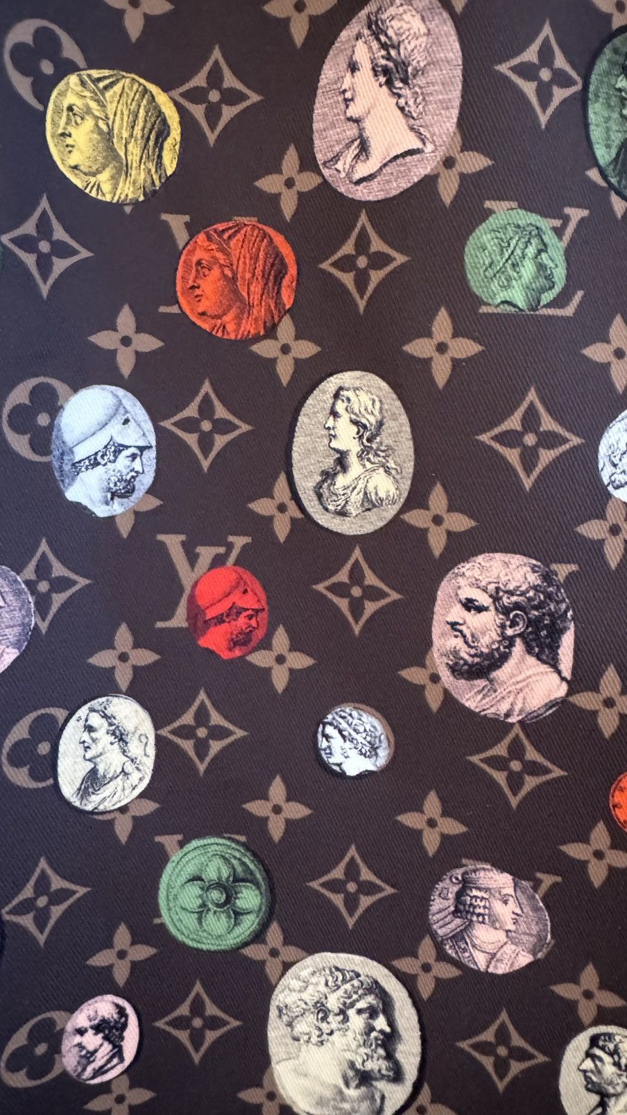 Louis Vuitton Louis Vuitton x Fornasetti Monogram Portrait Printed Skirt Size 25" / US 0 / IT 36 - 6 Thumbnail