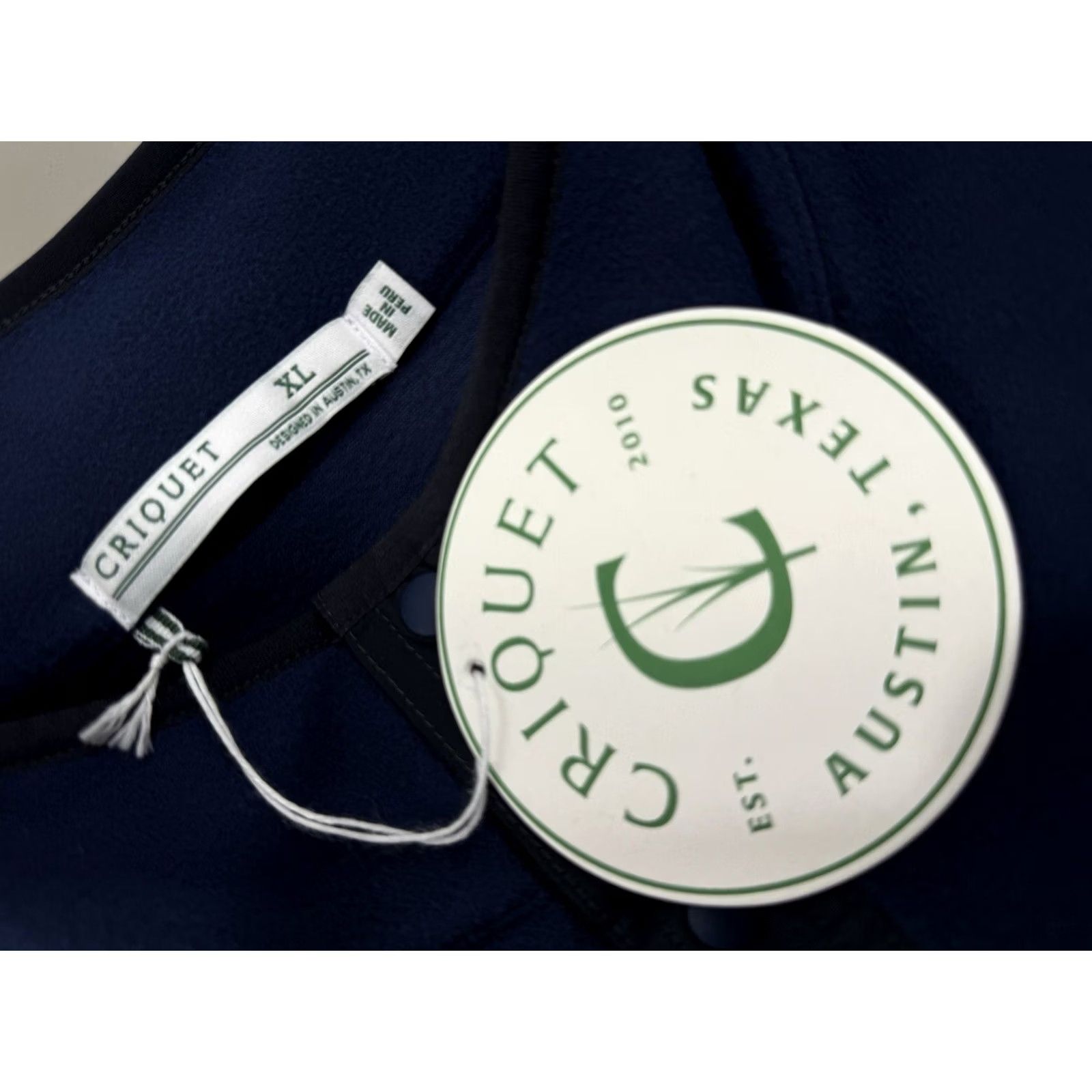 Logo 7 CRIQUET Austin - NEW w TAG - Fleece Full Zip Embroidered Logo XXL Jacket Mens) Size US XXL / EU 58 / 5 - 5 Thumbnail