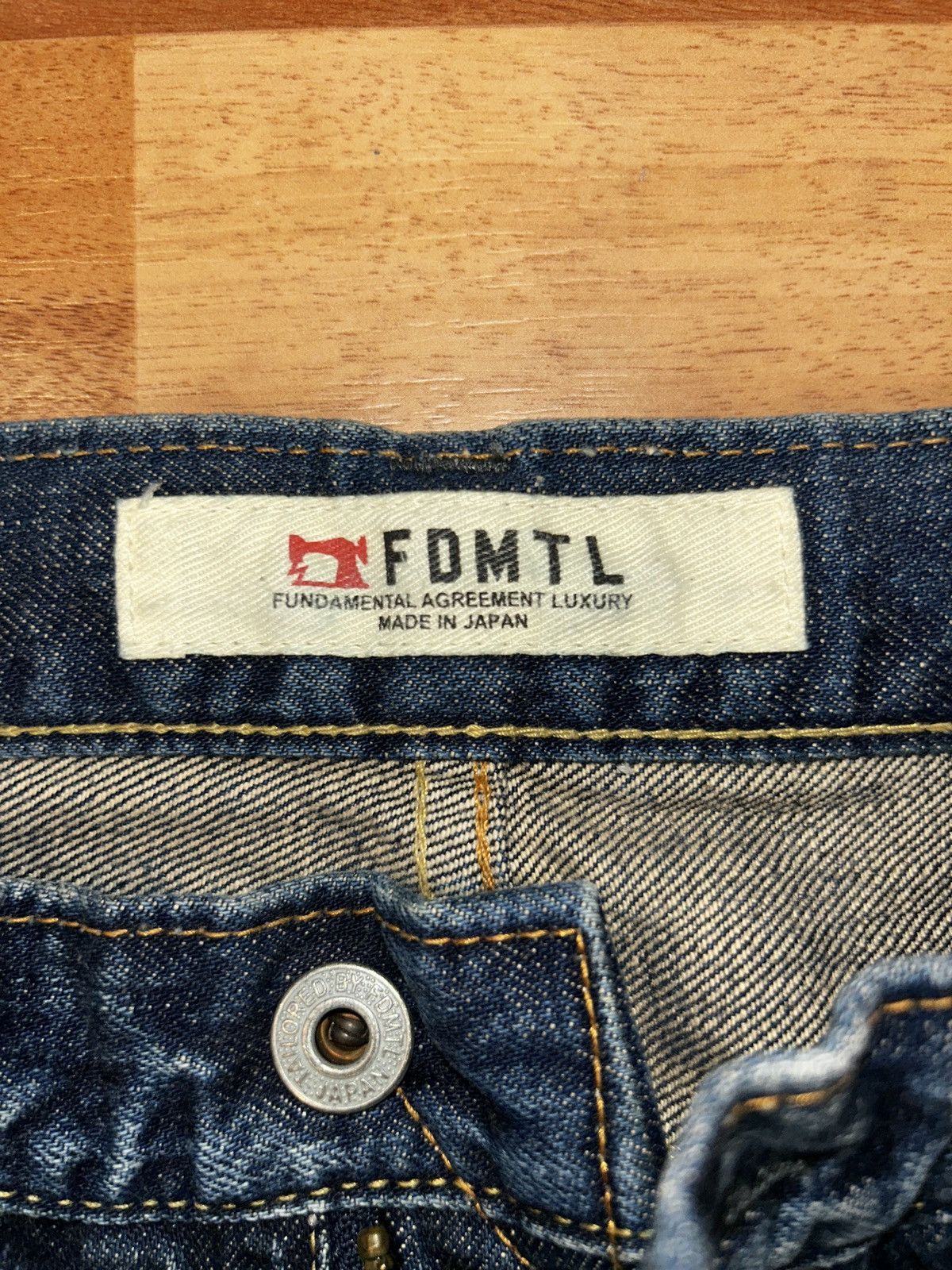 FDMTL FDMTL Japanese Selvedge Denim Size US 28 / EU 44 - 3 Thumbnail