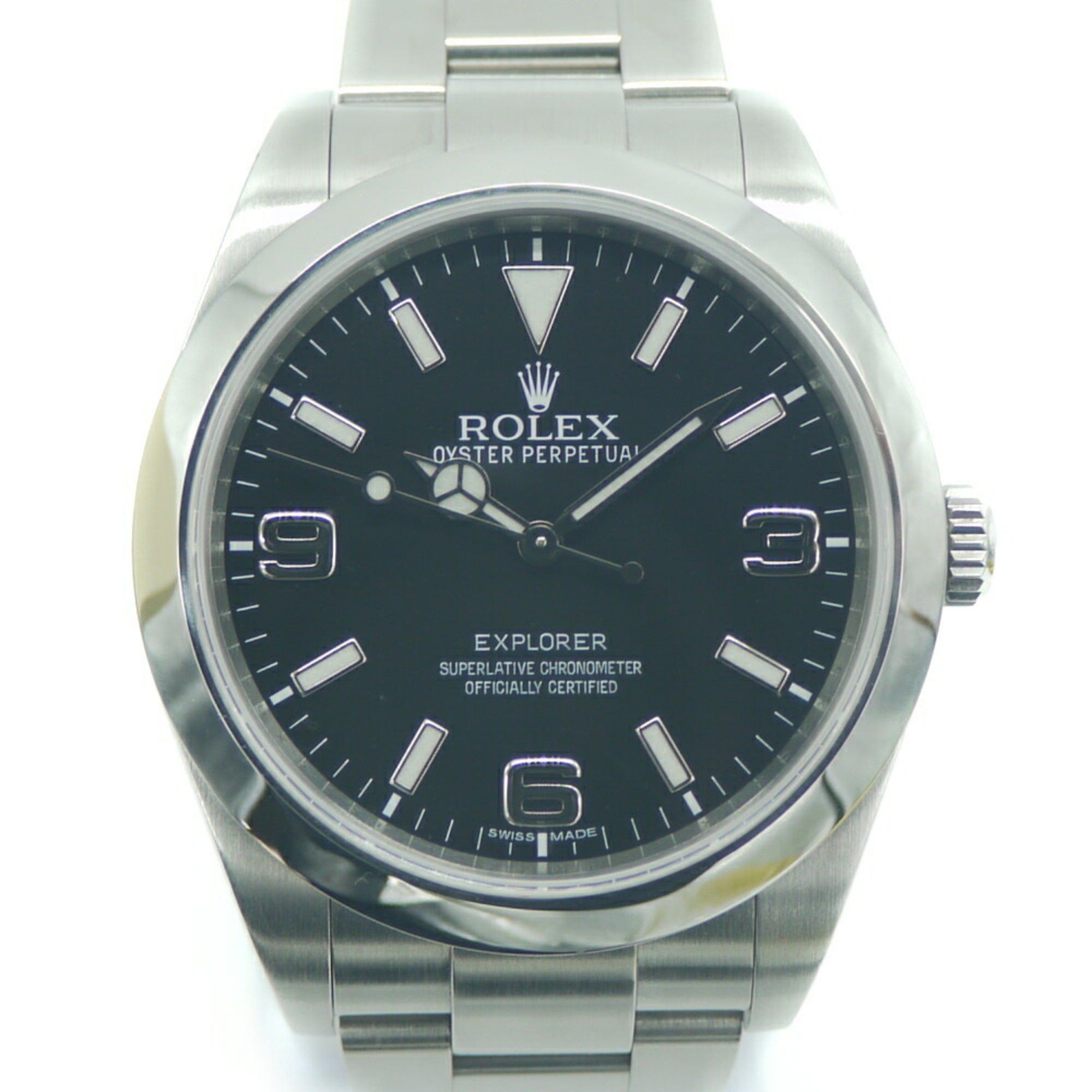 Rolex Rolex Explorer 1 214270 Random Roulette SS Automatic Watch Black Dial Size ONE SIZE - 1 Thumbnail