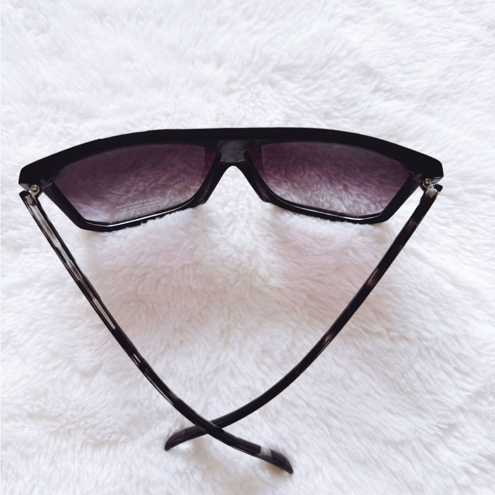 Other Kira Black Oversized Sunglasses Size ONE SIZE - 9 Thumbnail