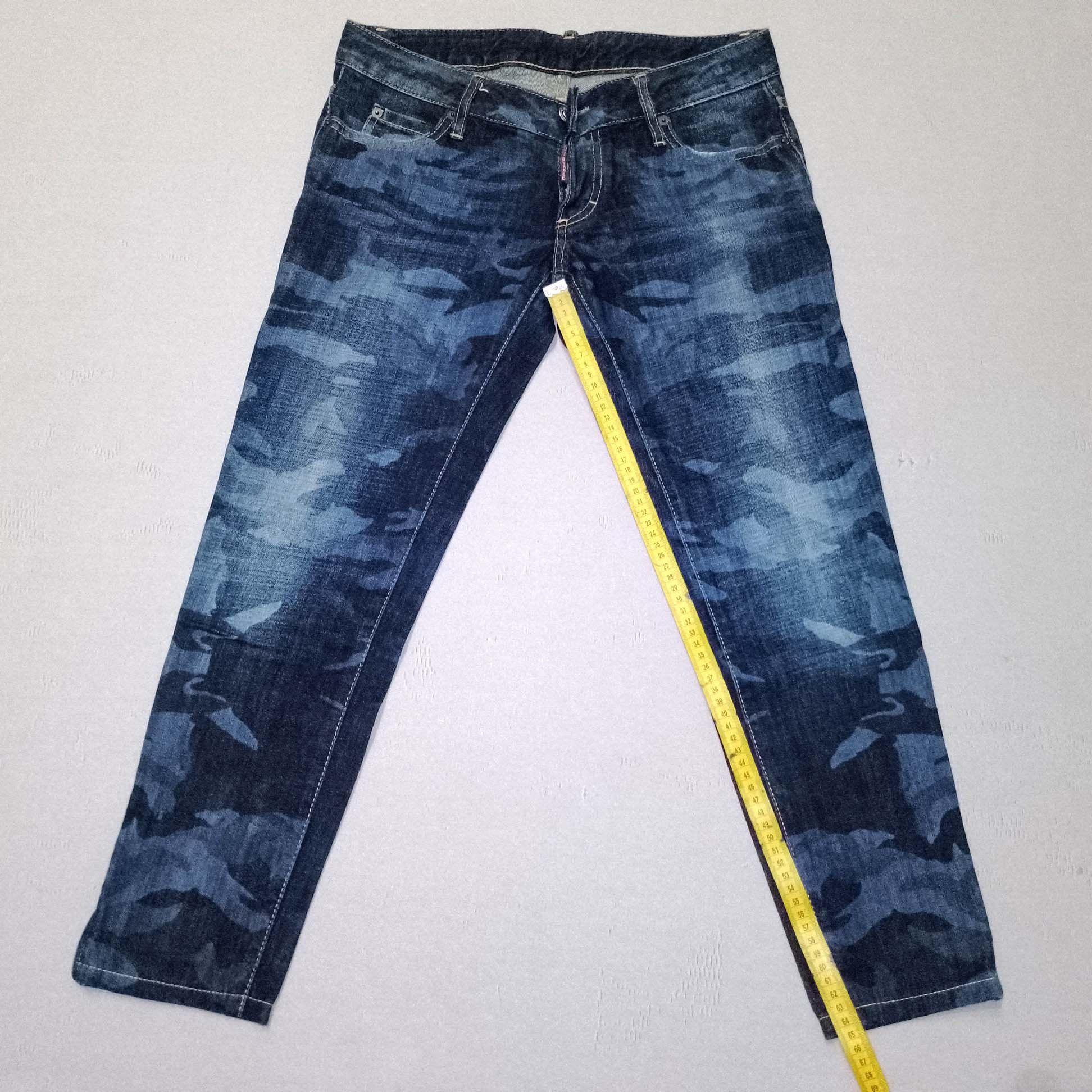 Dsquared2 Dsquared2 Jungle Jim Super Slim Jeans – IT 42 Camouflage Size 28" / US 6 / IT 42 - 9 Thumbnail