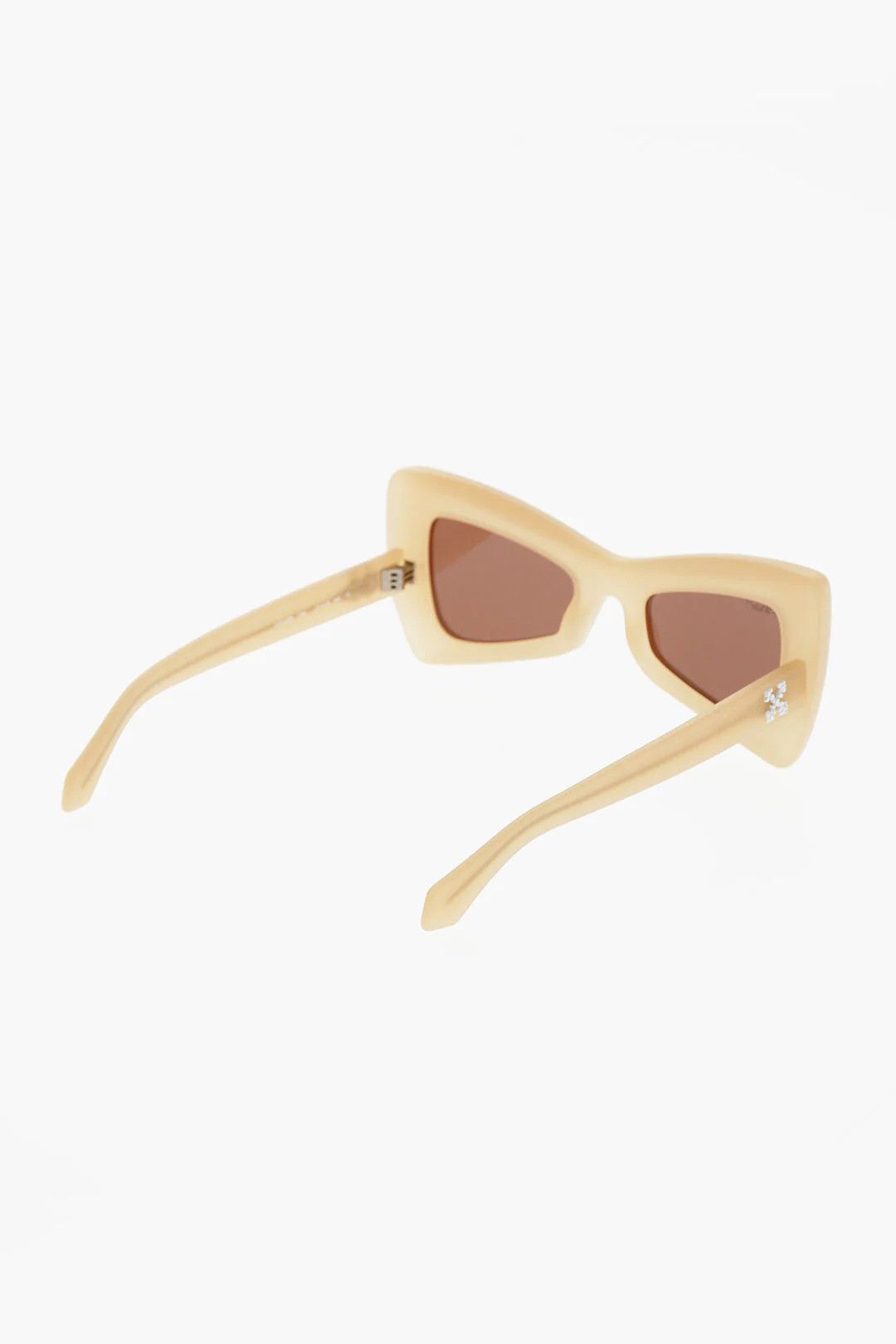 Off-White og1mm0426 Size: OS / Two-Tone Butterfly Sunglasses in Beige Size ONE SIZE - 3 Thumbnail
