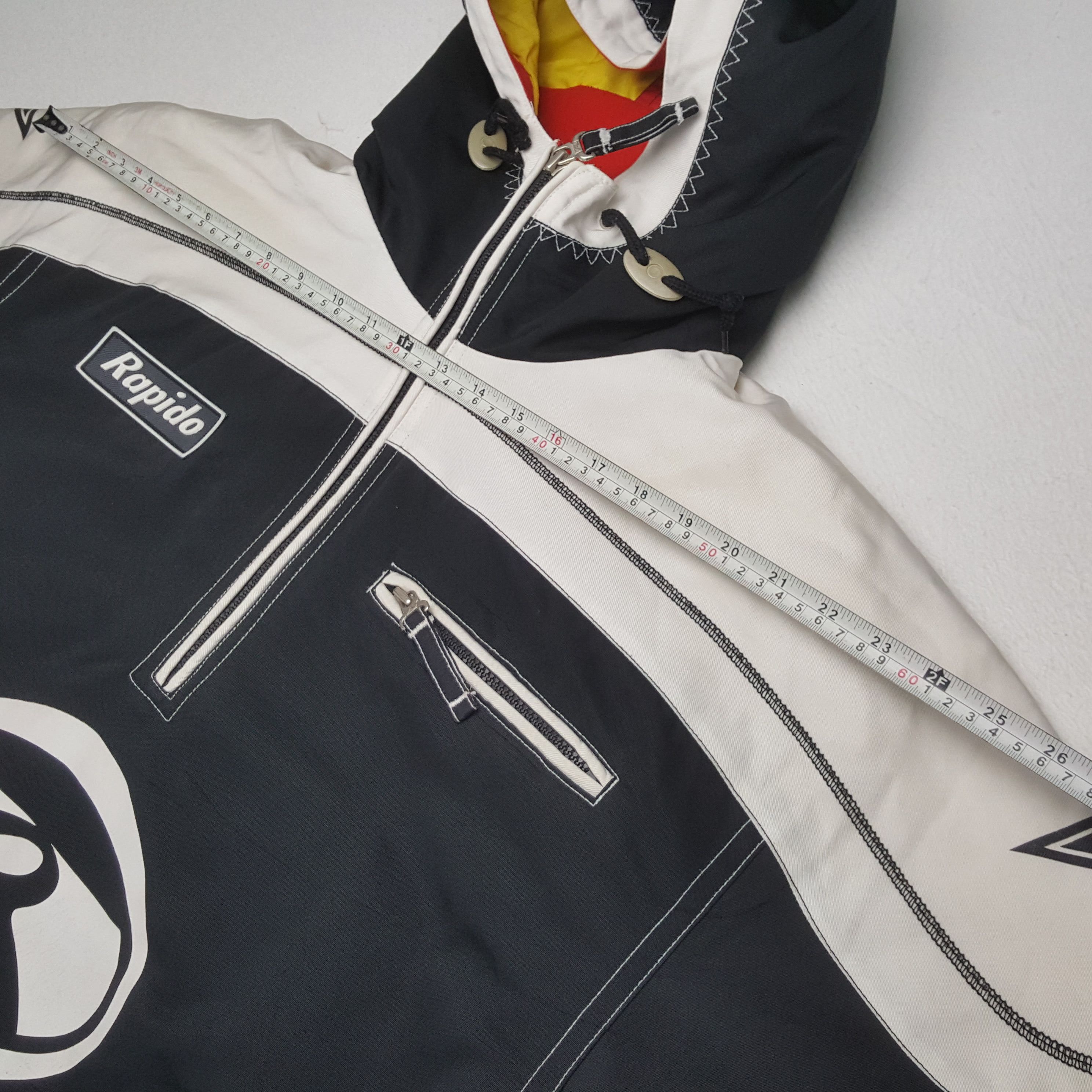 Vintage Vintage RAPIDO 99 Sportswear Winter Hoodies Size US XXL / EU 58 / 5 - 5 Thumbnail