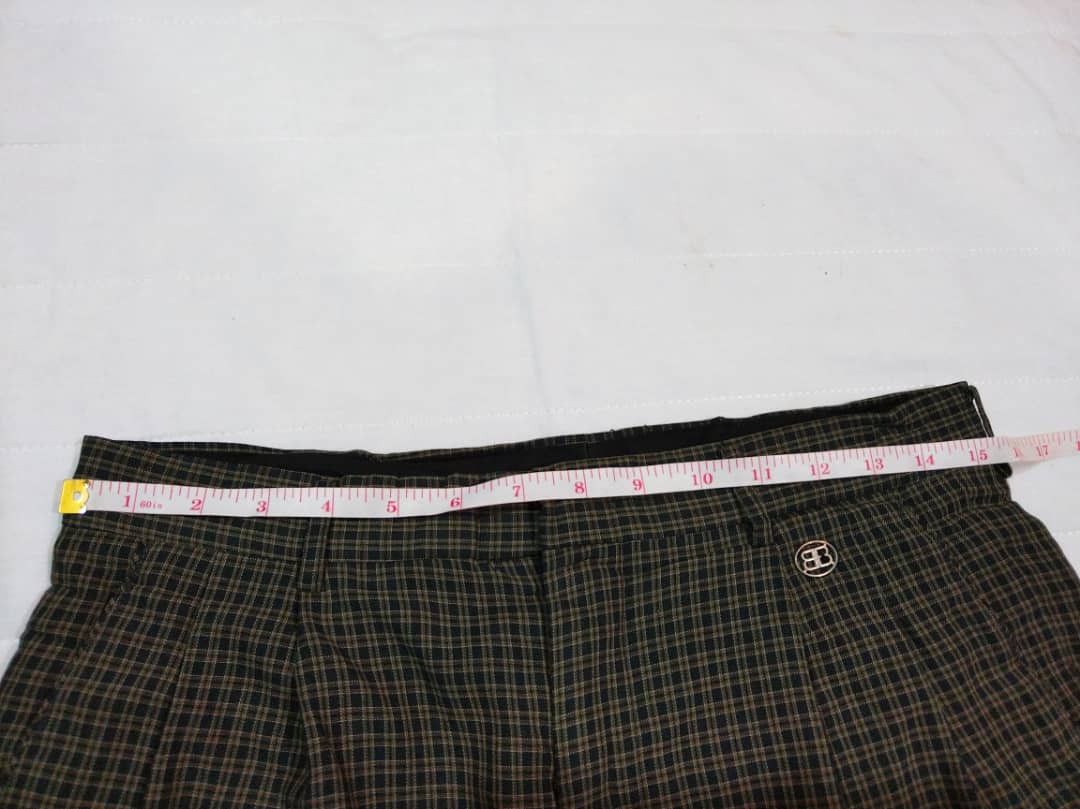 Balenciaga × Designer BALENCIAGA GOLF CHECKED CASUAL PANTS Size US 31 - 12 Thumbnail