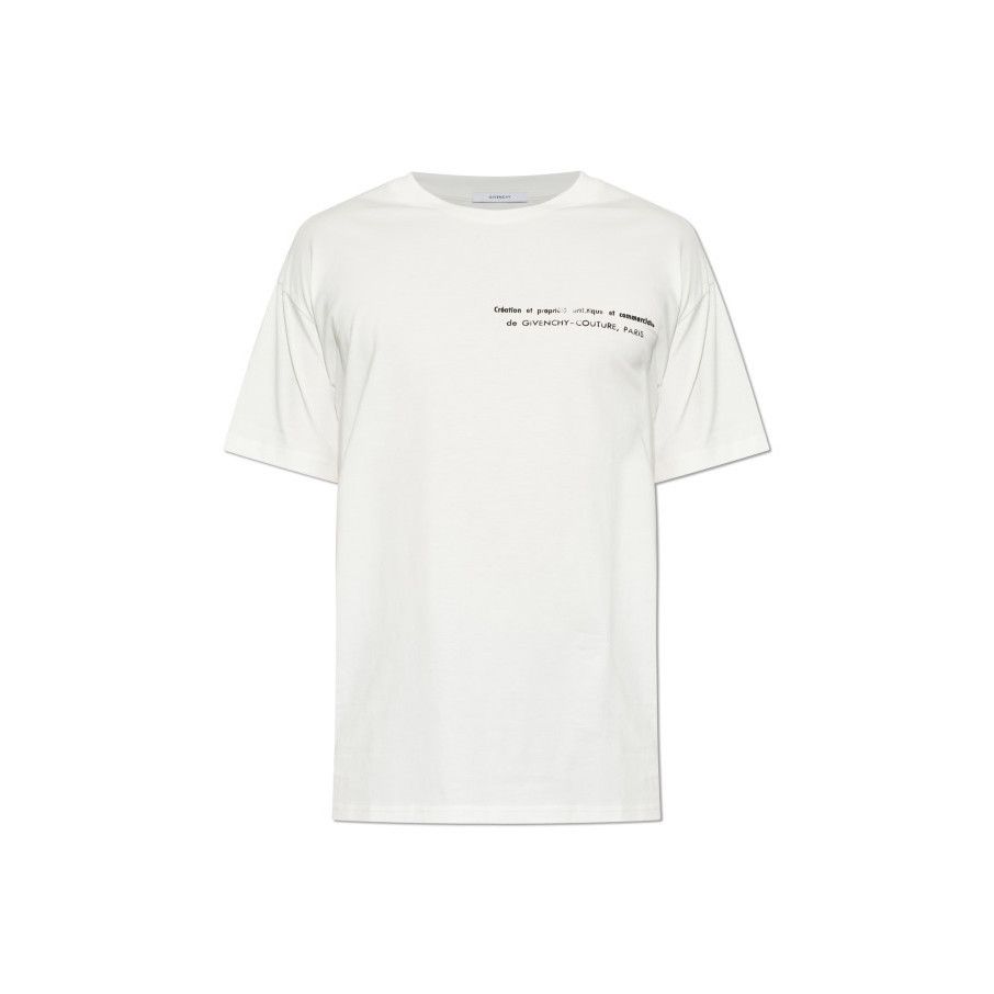 Givenchy GIVENCHY White Print T-Shirt New & Authentic (Men's size:S;) Size US S / EU 44-46 / 1 - 1 Preview