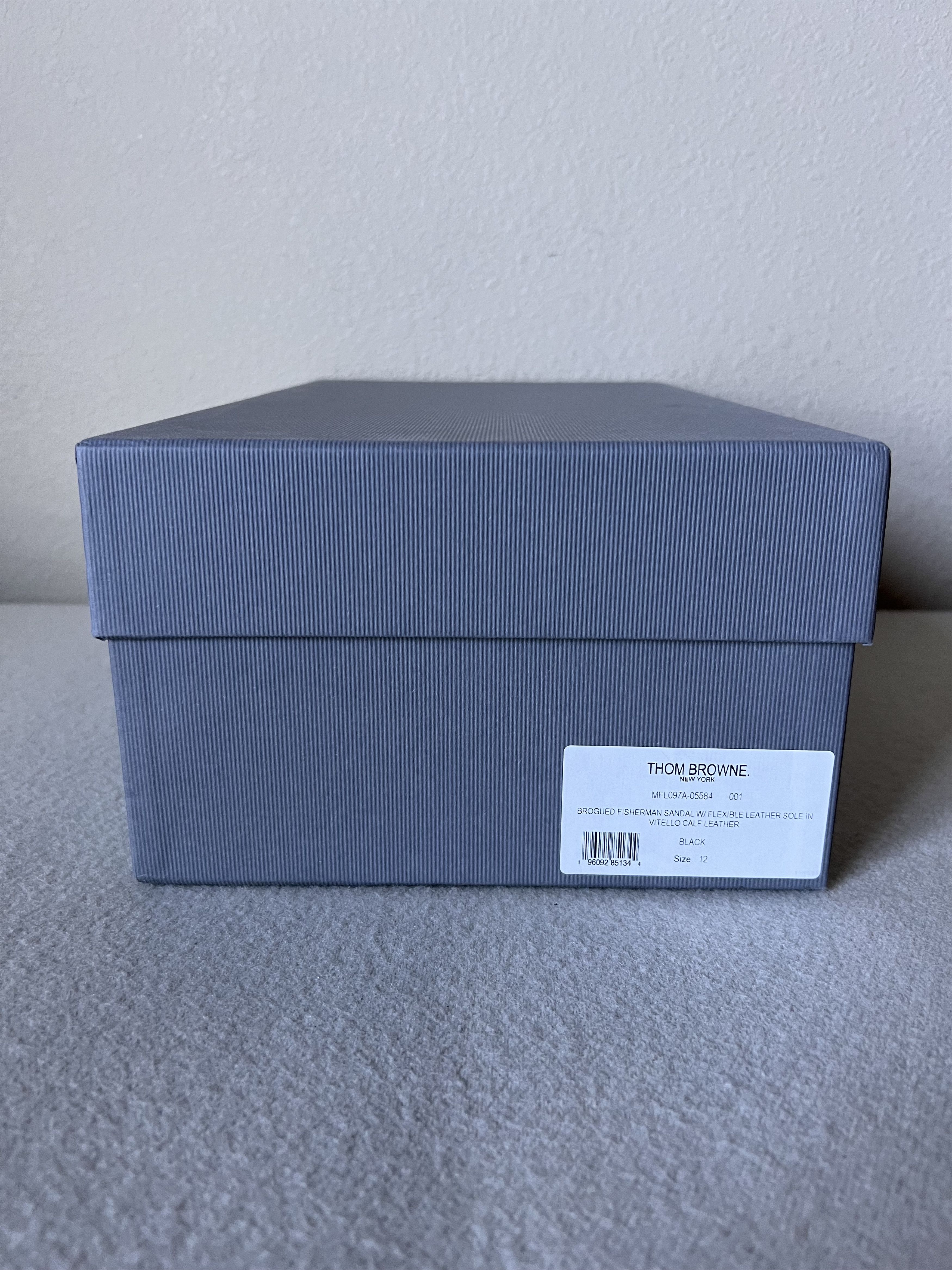 Thom Browne Thom Browne Brogued Fisherman Sandals with Leather Sole Size US 12 / EU 45 - 8 Thumbnail