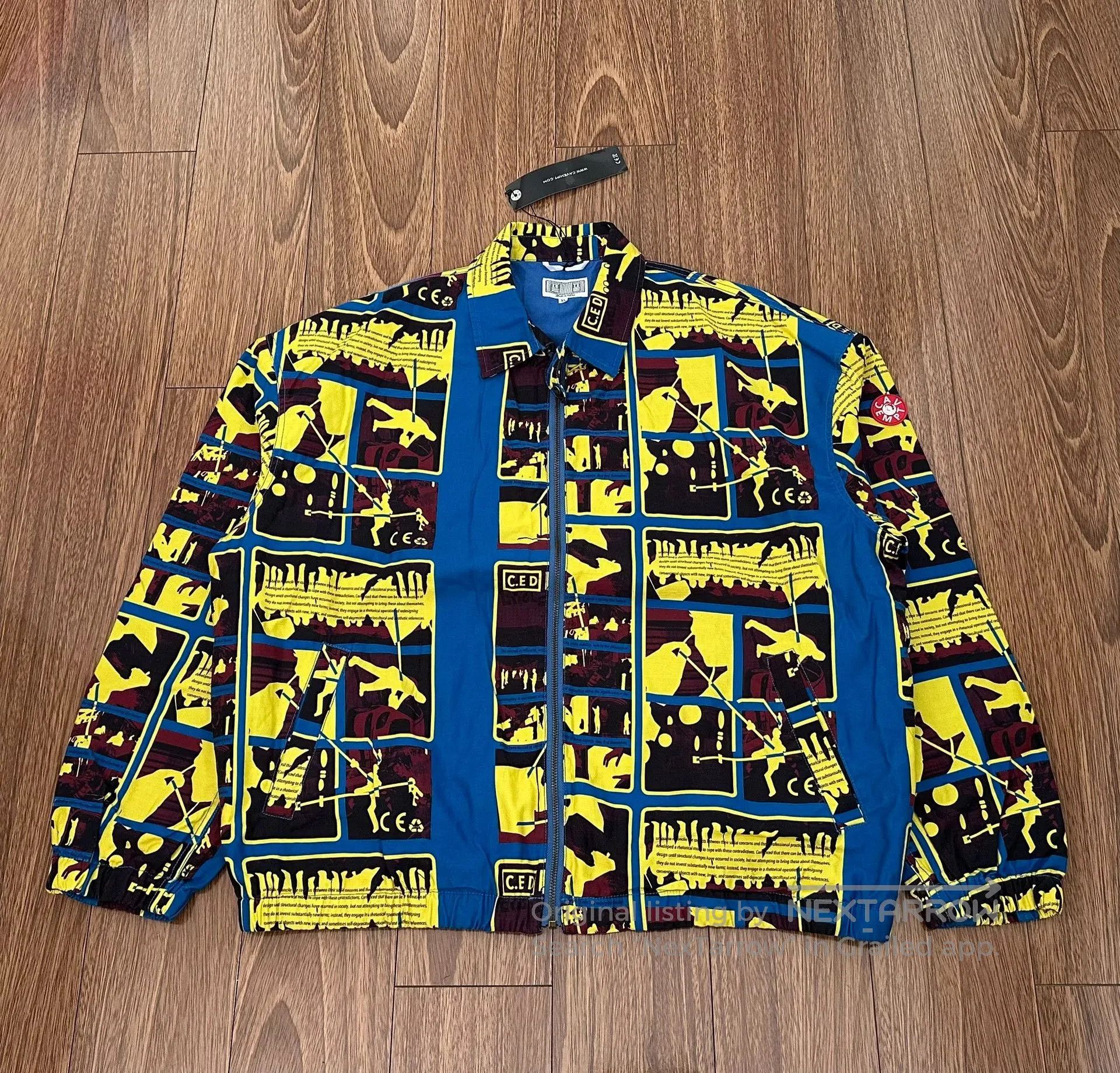 Cav Empt Cav Empt Overdye Zip BDU Jacket Charcoal | Grailed