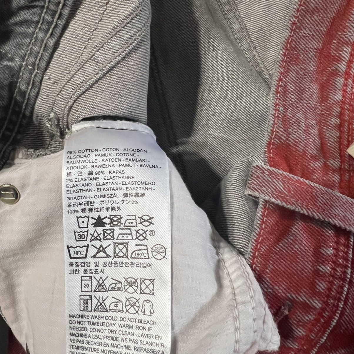 Levi's LEVI’S Black Tag Reconstructed Boyfriend Skinny Jean Size 31" - 11 Thumbnail
