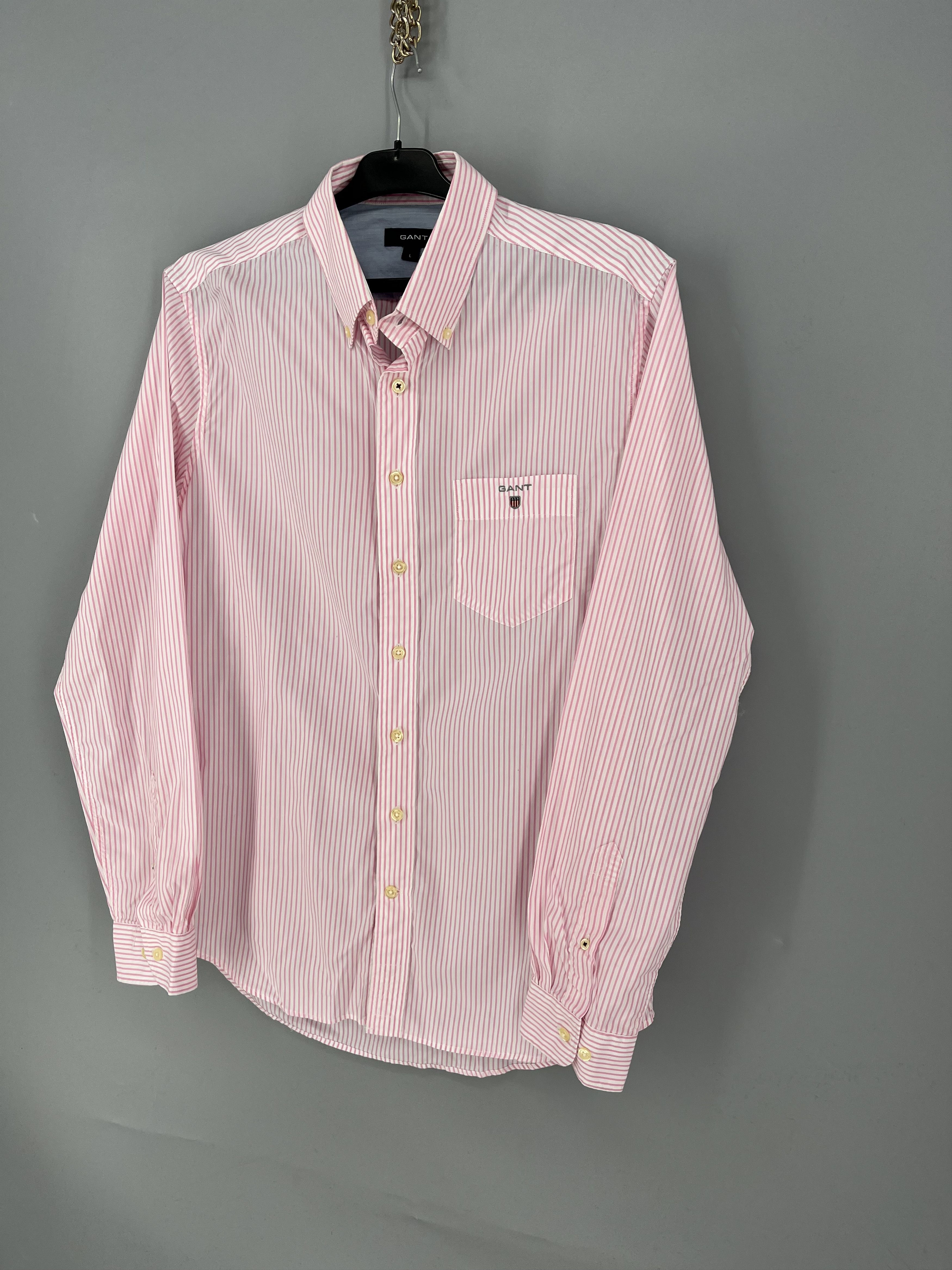 Gant Gant Button Down Shirt Mens L Pink Gingham Check Long Sleeve Size US L / EU 52-54 / 3 - 3 Thumbnail