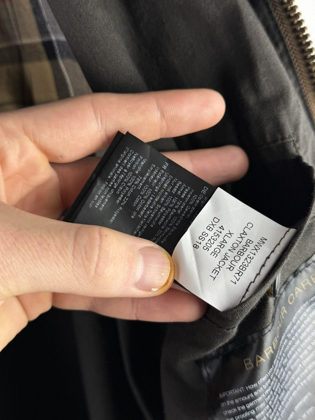 Barbour Barbour Claxton Wax Jacket SS18 Brown Size US XL / EU 56 / 4 - 14 Thumbnail