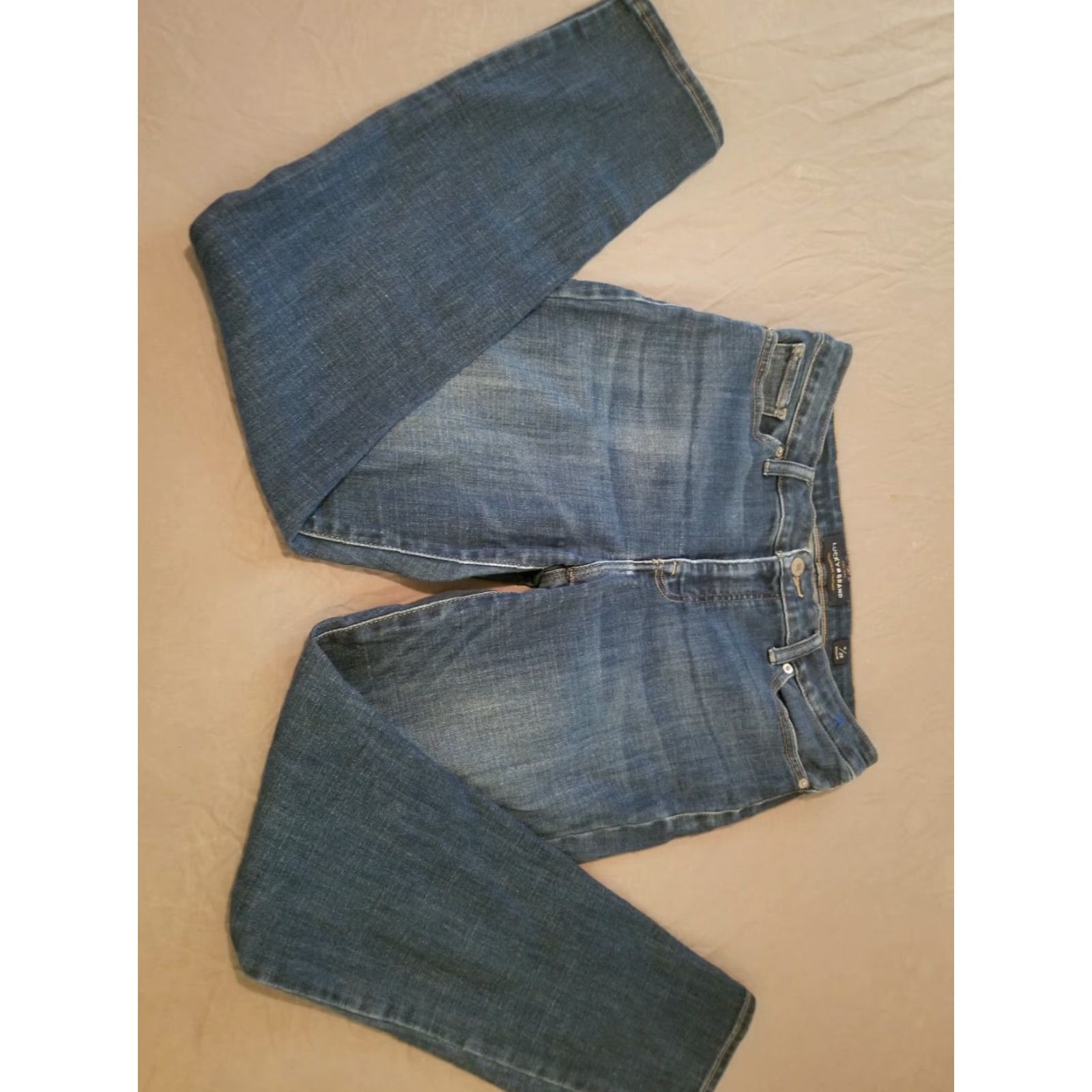 Lucky Brand Lucky Brand Womens Skinny Jeans 8 29 Stretch Denim Pants Size 30" / US 8 / IT 44 - 4 Thumbnail