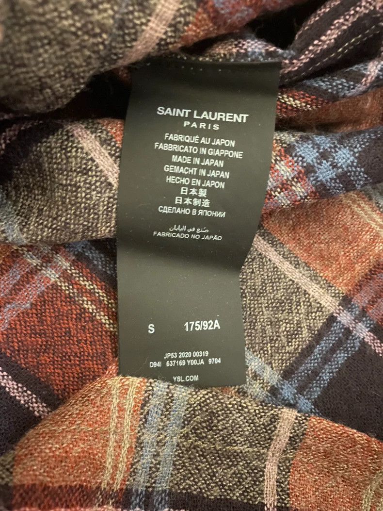 Saint Laurent Paris Saint Laurent Paris Wool short sleeve shirt 2505-Nextarrow Size US S / EU 44-46 / 1 - 6 Thumbnail
