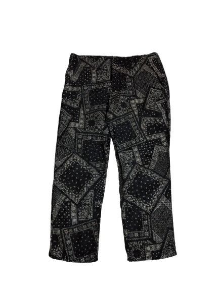 Ships Jet Blue Bandana Paisley Pants
