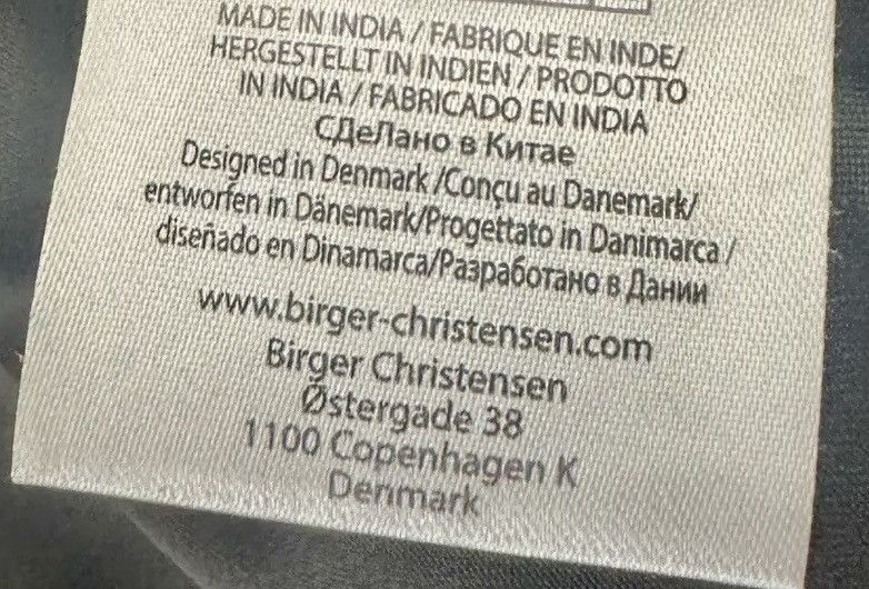 REMAIN Birger Christensen Remain Oversize Leather Jacket - Anthracite Grey Size XS / US 0-2 / IT 36-38 - 7 Thumbnail