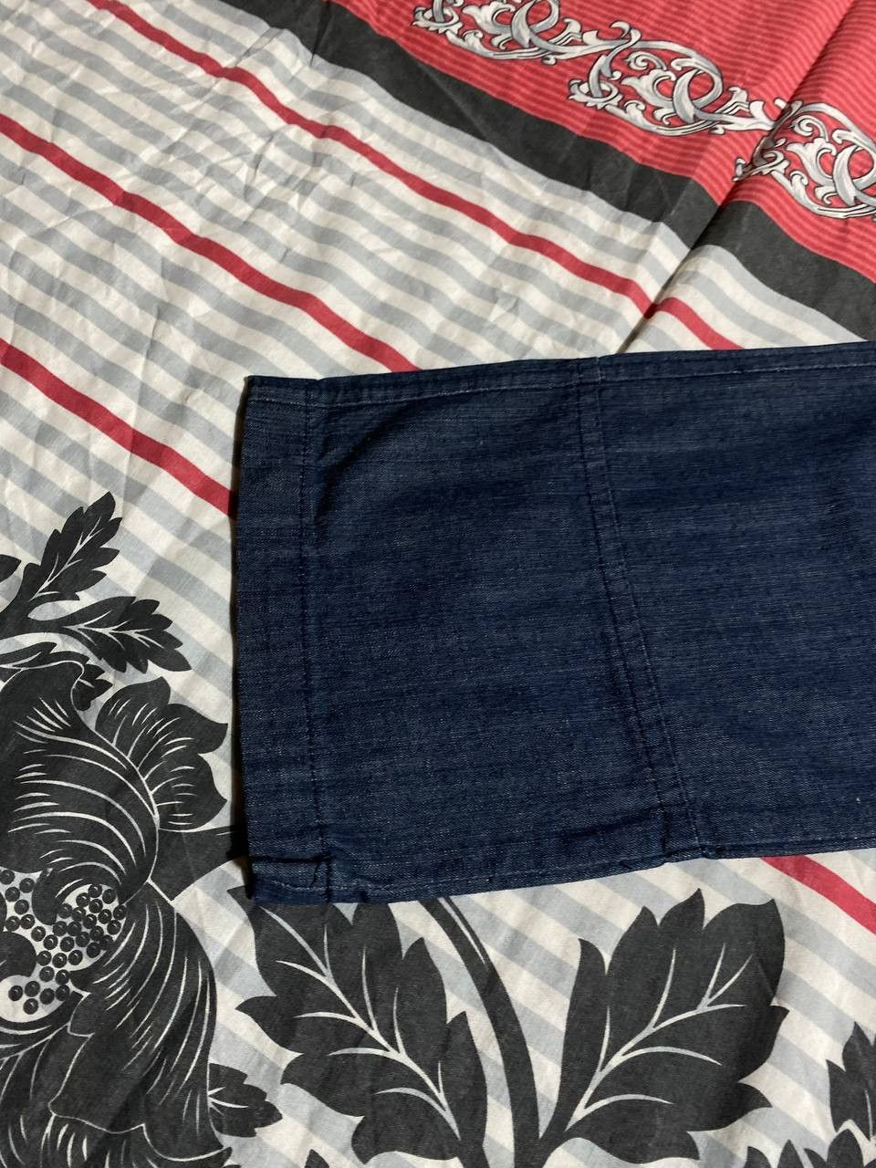 Japanese Brand Crazy Crash Dirty Baggy Faded Jean Japan Avant Garde Style Size US 29 - 3 Thumbnail