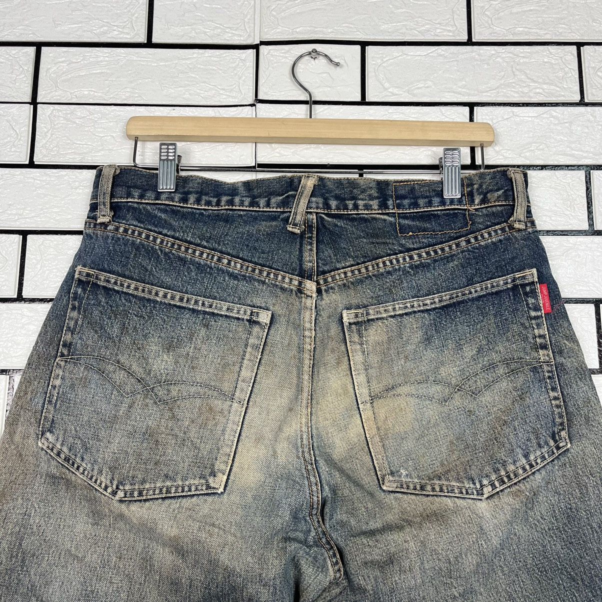 Japanese Brand Vintage Jump Juveneile Clip Distressed Short Denim Size US 32 / EU 48 - 9 Thumbnail
