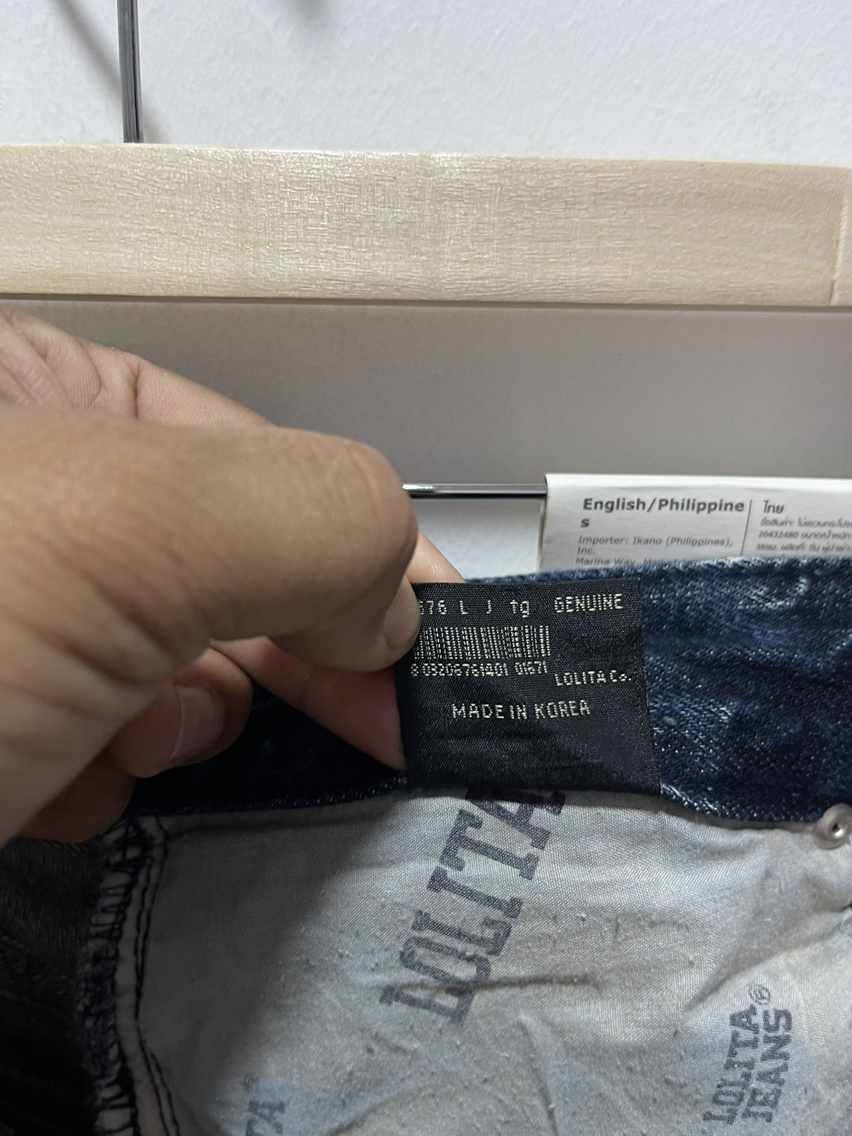 Japanese Brand × Vintage VINTAGE LOLITA EMBROIDERY DISTRESSED DENIM JEANS Size 28" / US 6 / IT 42 - 15 Thumbnail