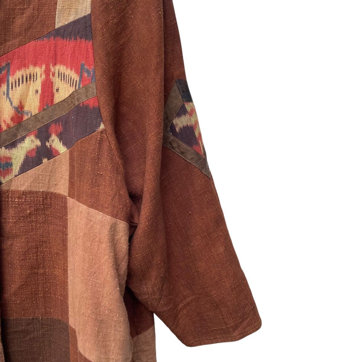 Issey Miyake × Japanese Brand × Vintage Vintage 90s Japanese Brand Patchwork Jacket Size M / US 6-8 / IT 42-44 - 6 Thumbnail