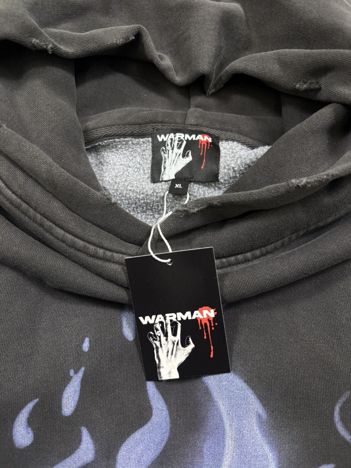 Other Warman Ghost Skull Graphic Hoodie, Black Size US XL / EU 56 / 4 - 10 Thumbnail