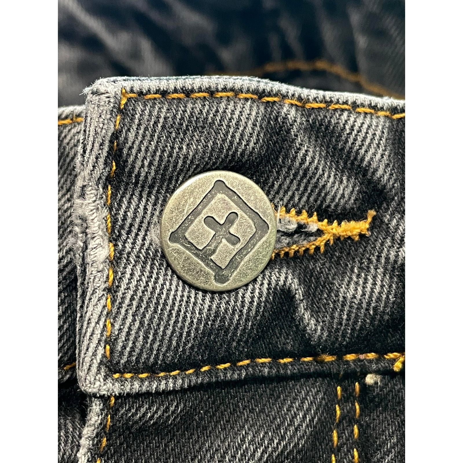 Ksubi Ksubi Grey Ripped Jeans Size US 26 / EU 42 - 4 Thumbnail